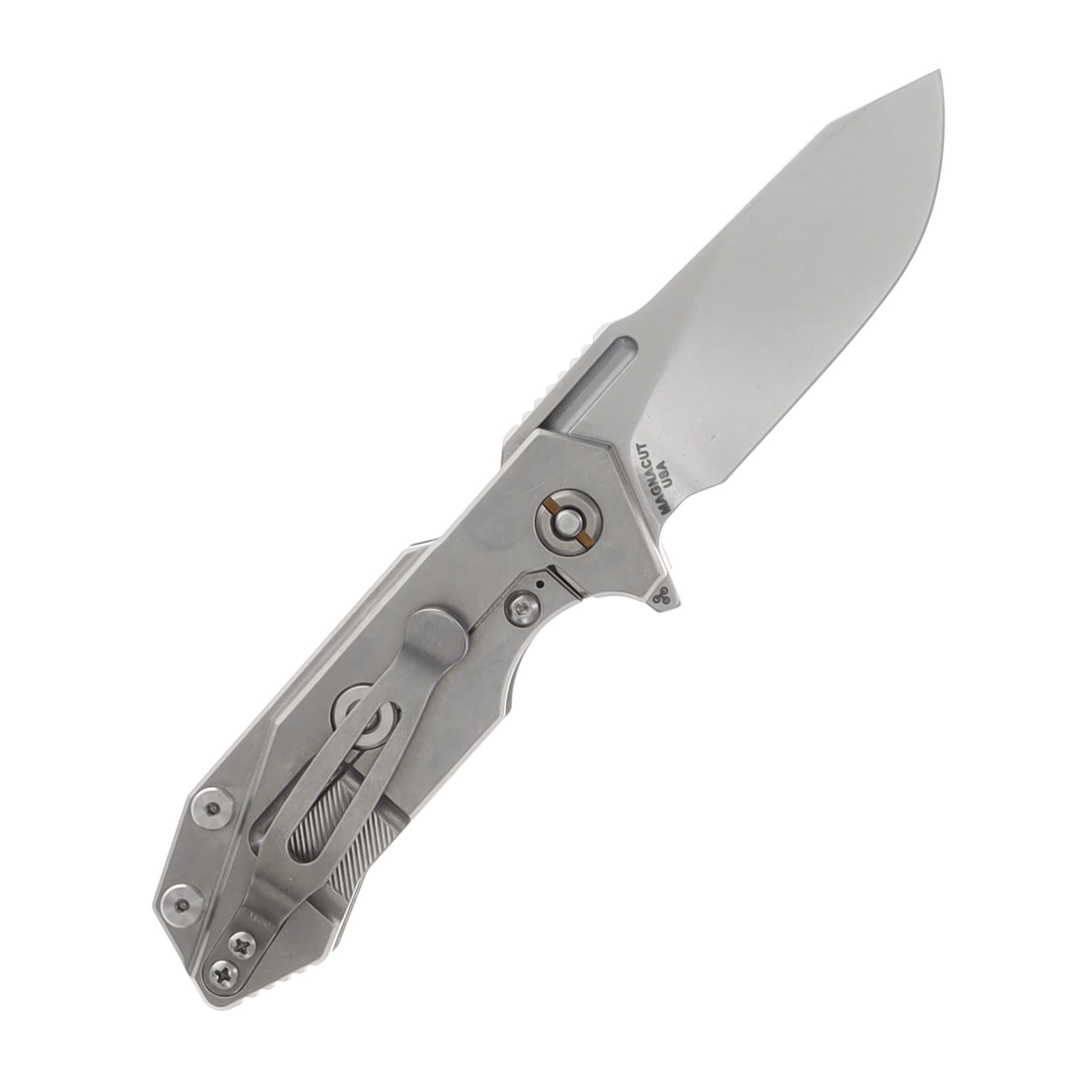 Hinderer Halftrack Slicer Coyote – Stonewash 2.75in Plain Stonewash Slicer KHTSLITWSWCY View 2