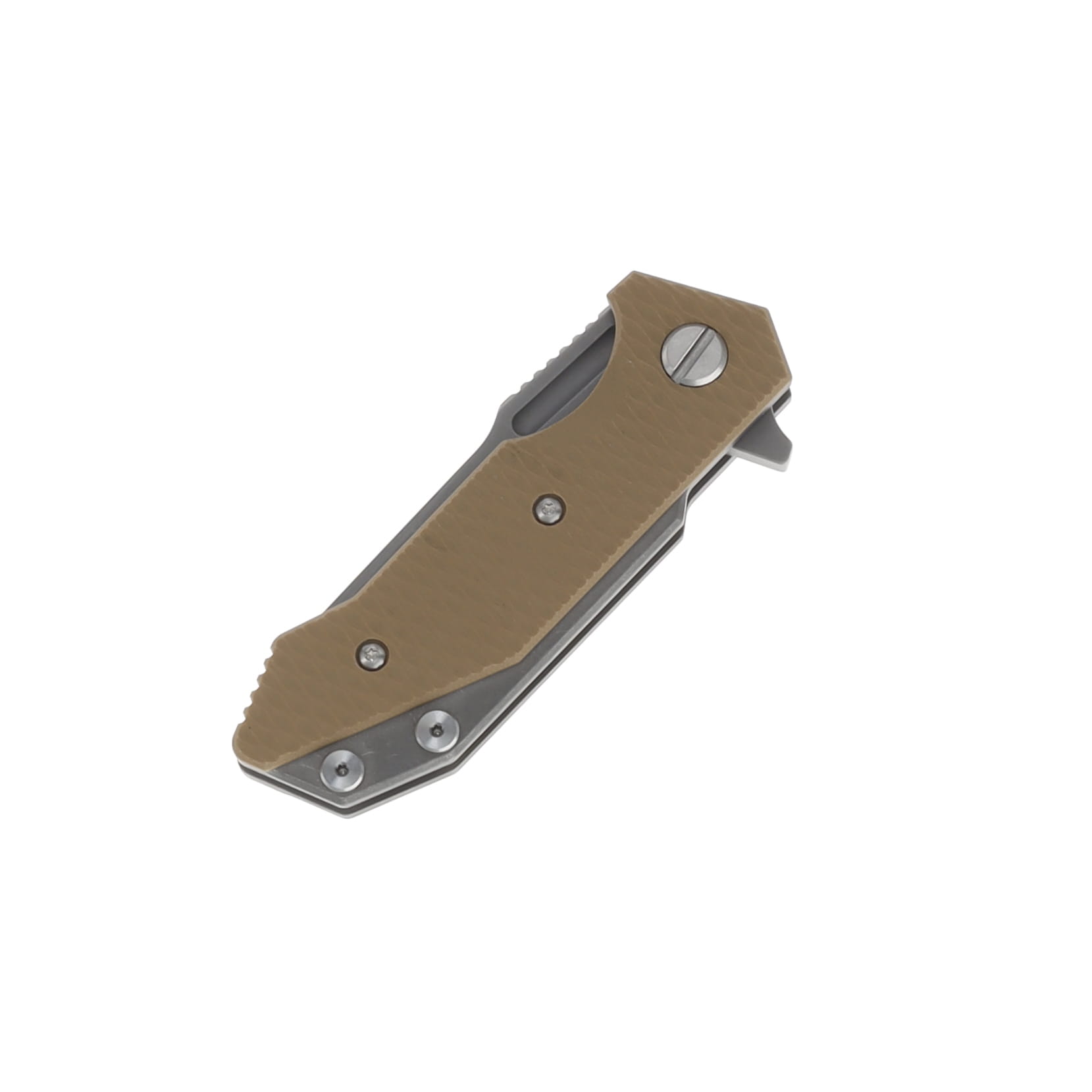 Hinderer Halftrack Slicer Coyote – Working 2.75in Plain Working Slicer KHTSLITWWFCY View 5