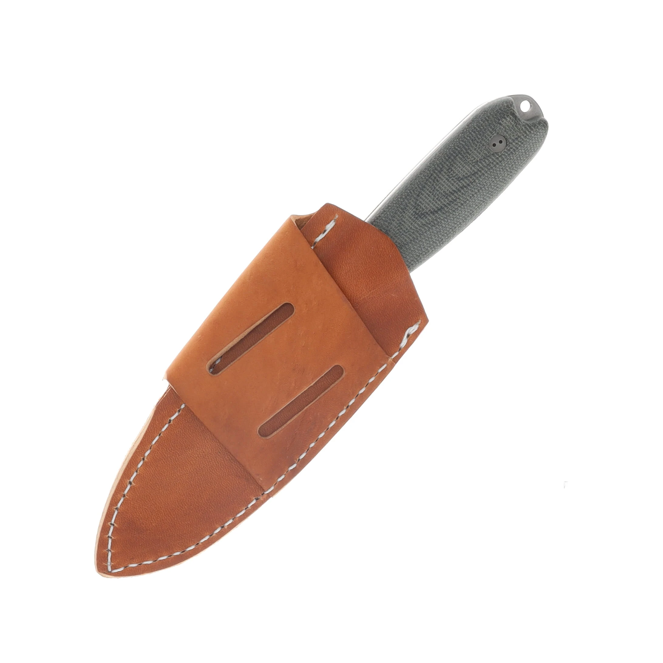 Bradford Guardian 3.5 XL 3D Fixed Knife 4in Plain Stonewash Drop Point BRAD3494 View 4