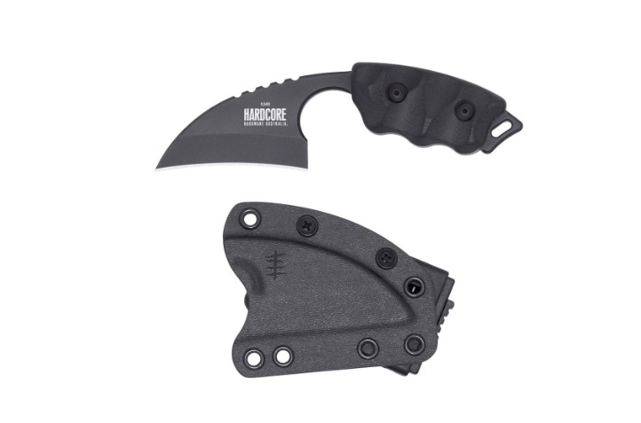 Halfbreed Blades LFK-01 Gen 2 Fixed Knife Black G-10 Handle Black K340 Talon Blade LFK01G2BLK View 2