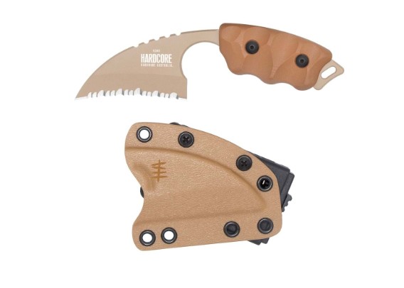 Halfbreed Blades Gen 2 K340 Talon Dark Earth Serrated LFK01SG2DE View 2