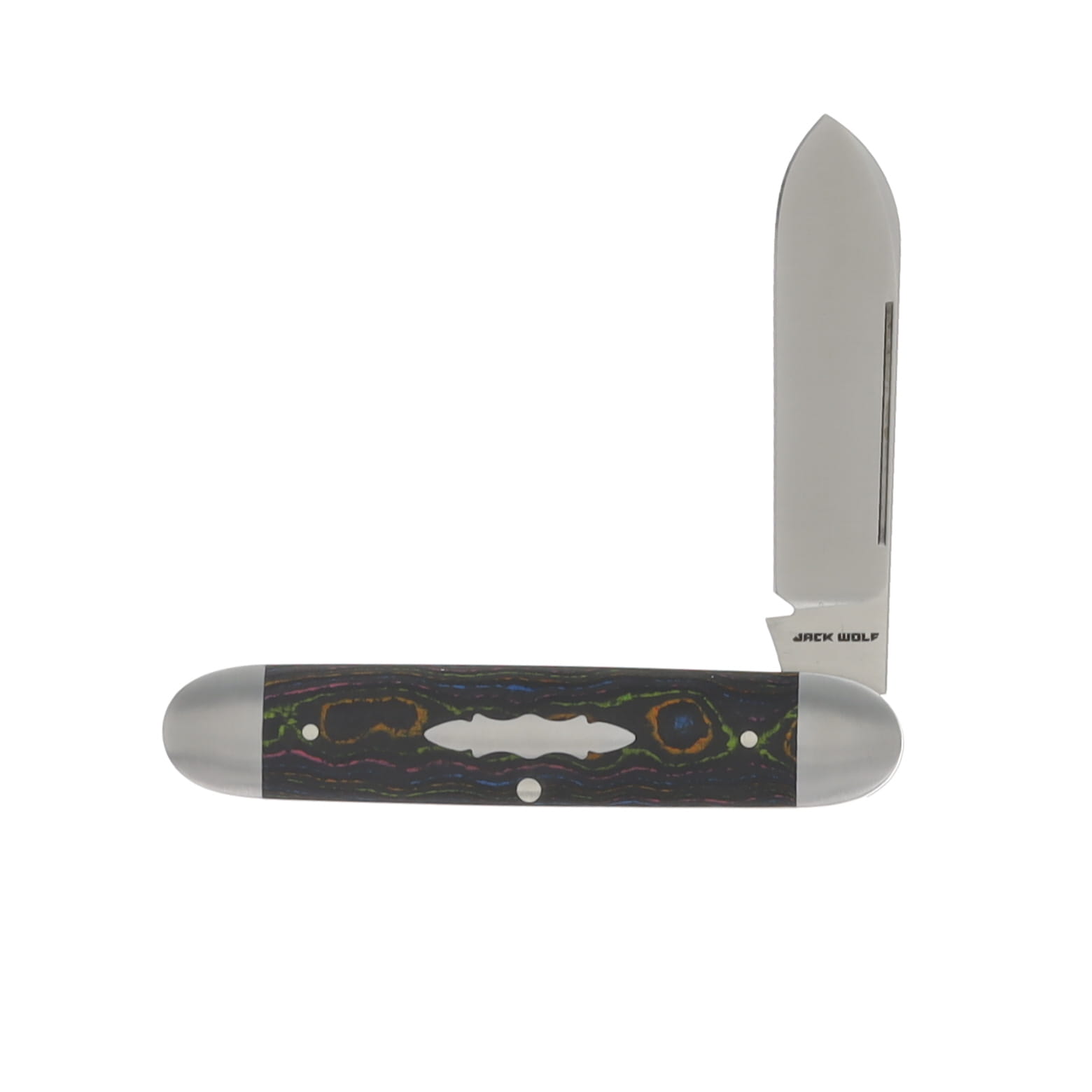 Jack Wolf Equal End Folding Knife 80s Camo Carbon EQUAL-01-CC-80S View 3