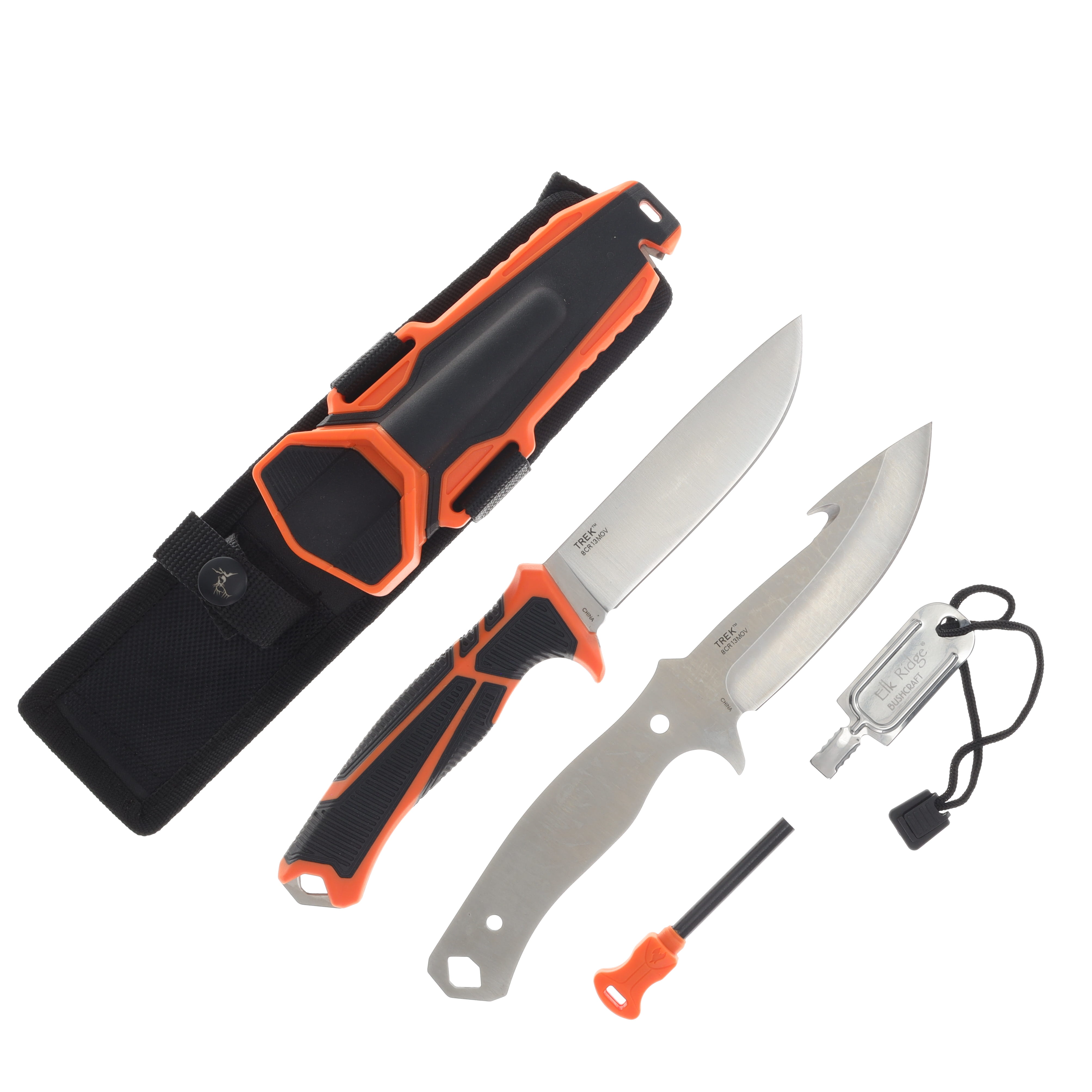 Elk Ridge TREK Interchangeable Fixed Blade Knife MCERTKFIX001 View 2