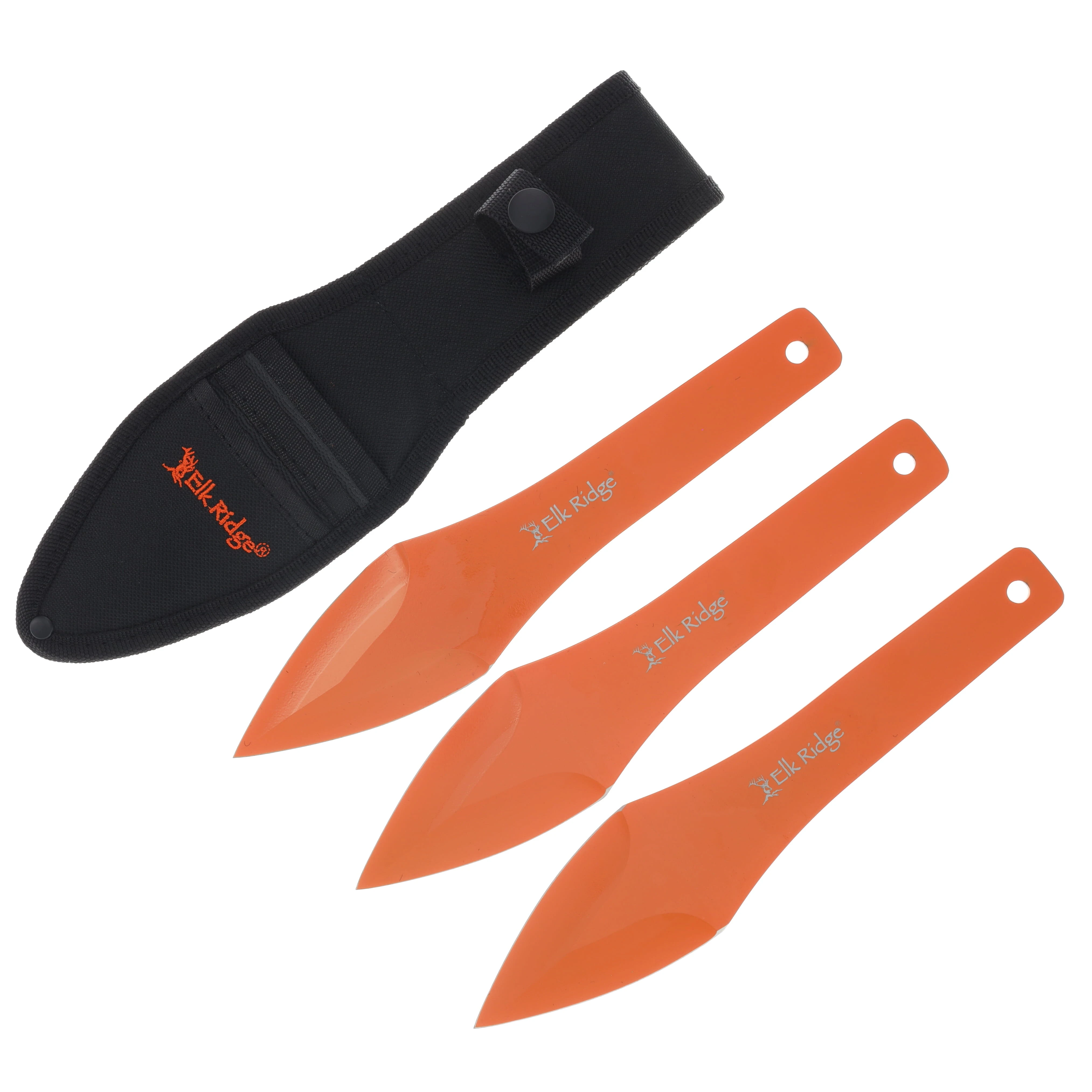 Elk Ridge Throwing Knife Set/Orange MCERTKFIX005 View 1