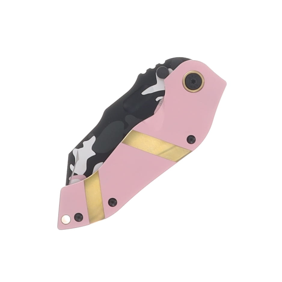 Lady Sniper DMF/Abi Pink Handle/S35VN Abi Pink Camo DMFABIPINK View 6