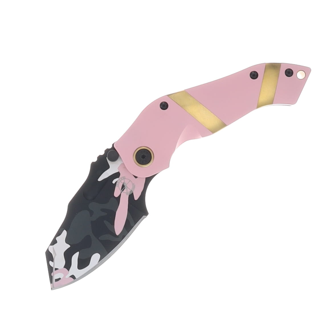 Lady Sniper DMF/Abi Pink Handle/S35VN Abi Pink Camo DMFABIPINK View 1