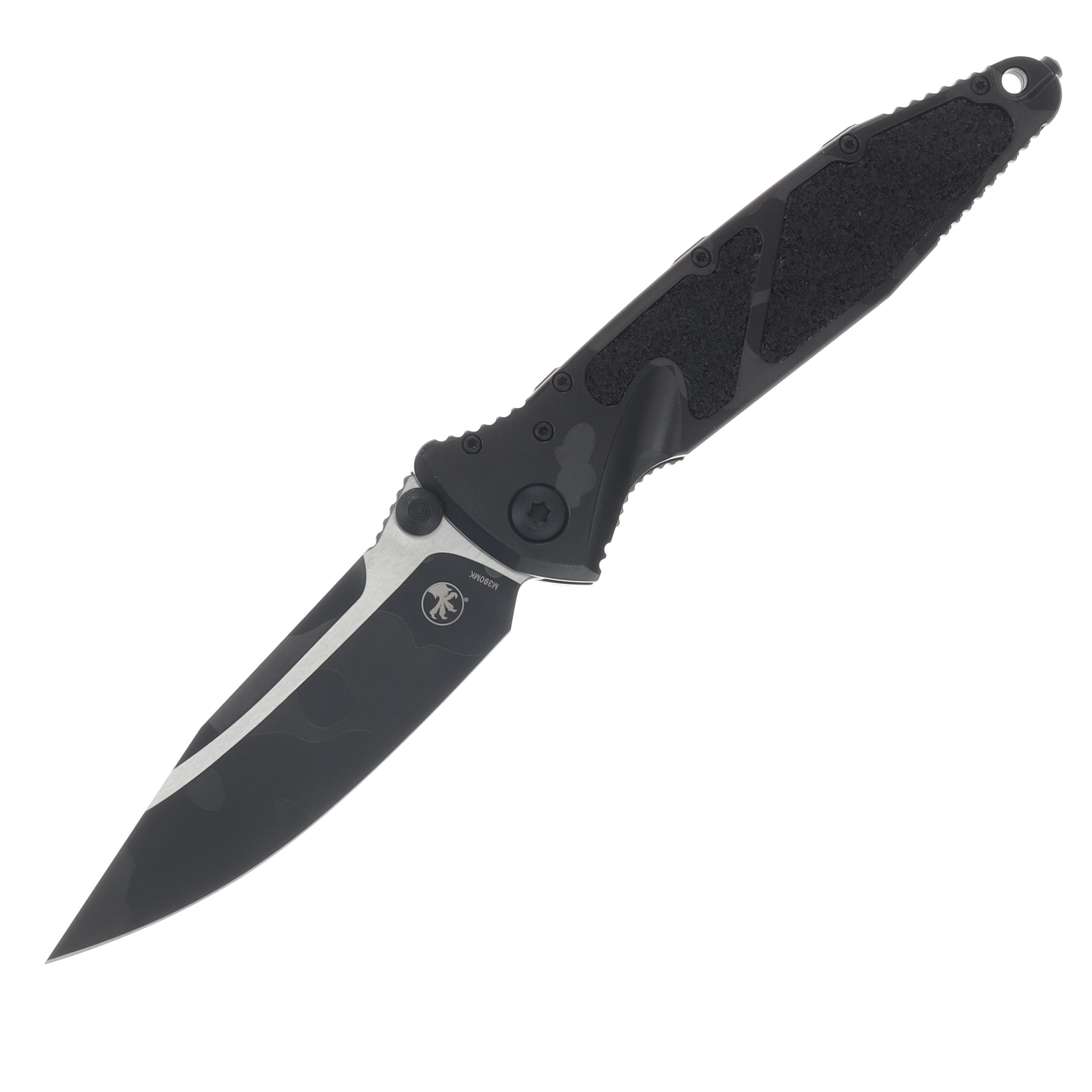 Microtech Socom Elite Folding Knife T/E Standard Midnight Camo Signature Series MT1601MNCSZ4 View 1