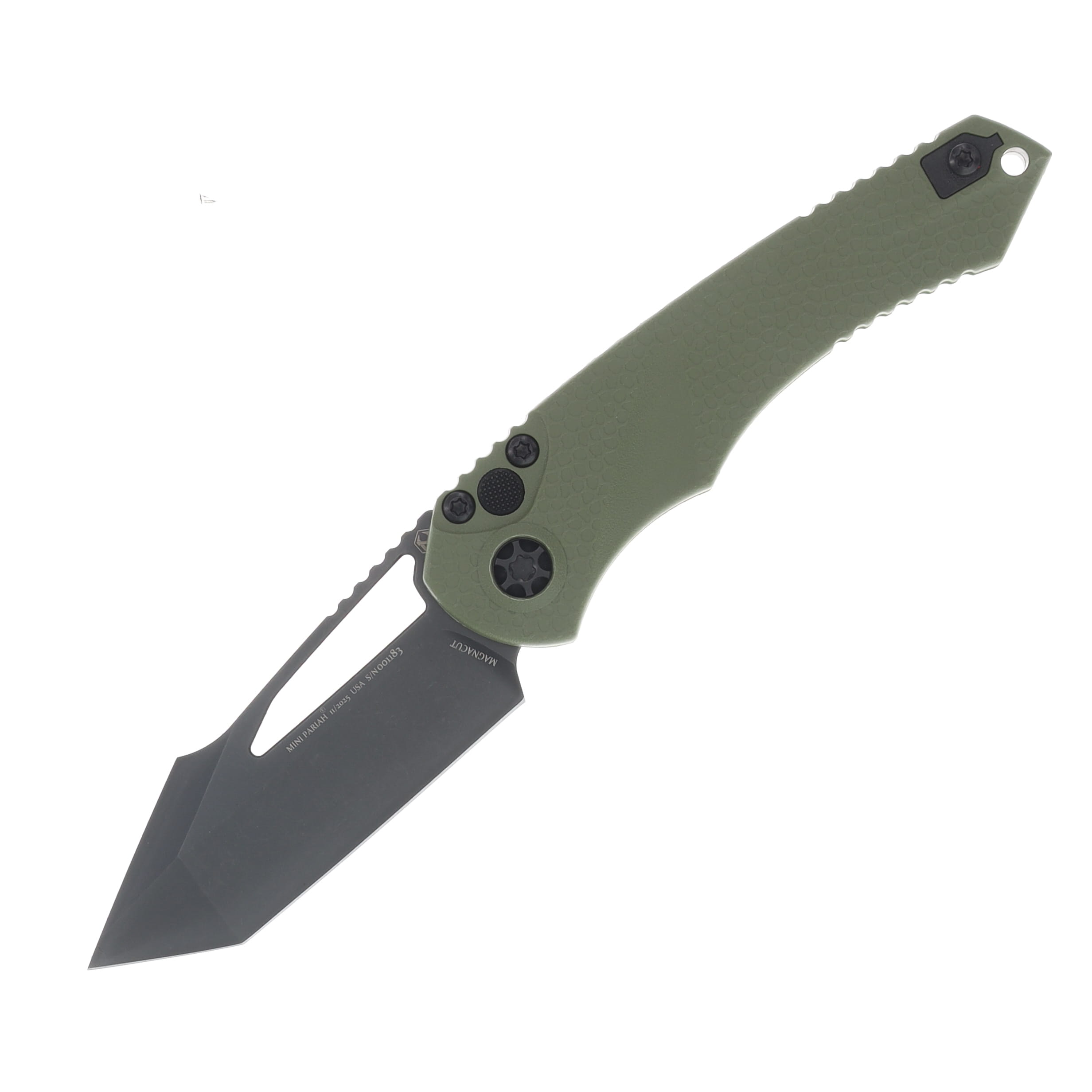 Heretic Mini Pariah Manual Folder Tanto DLC Standard OD Green