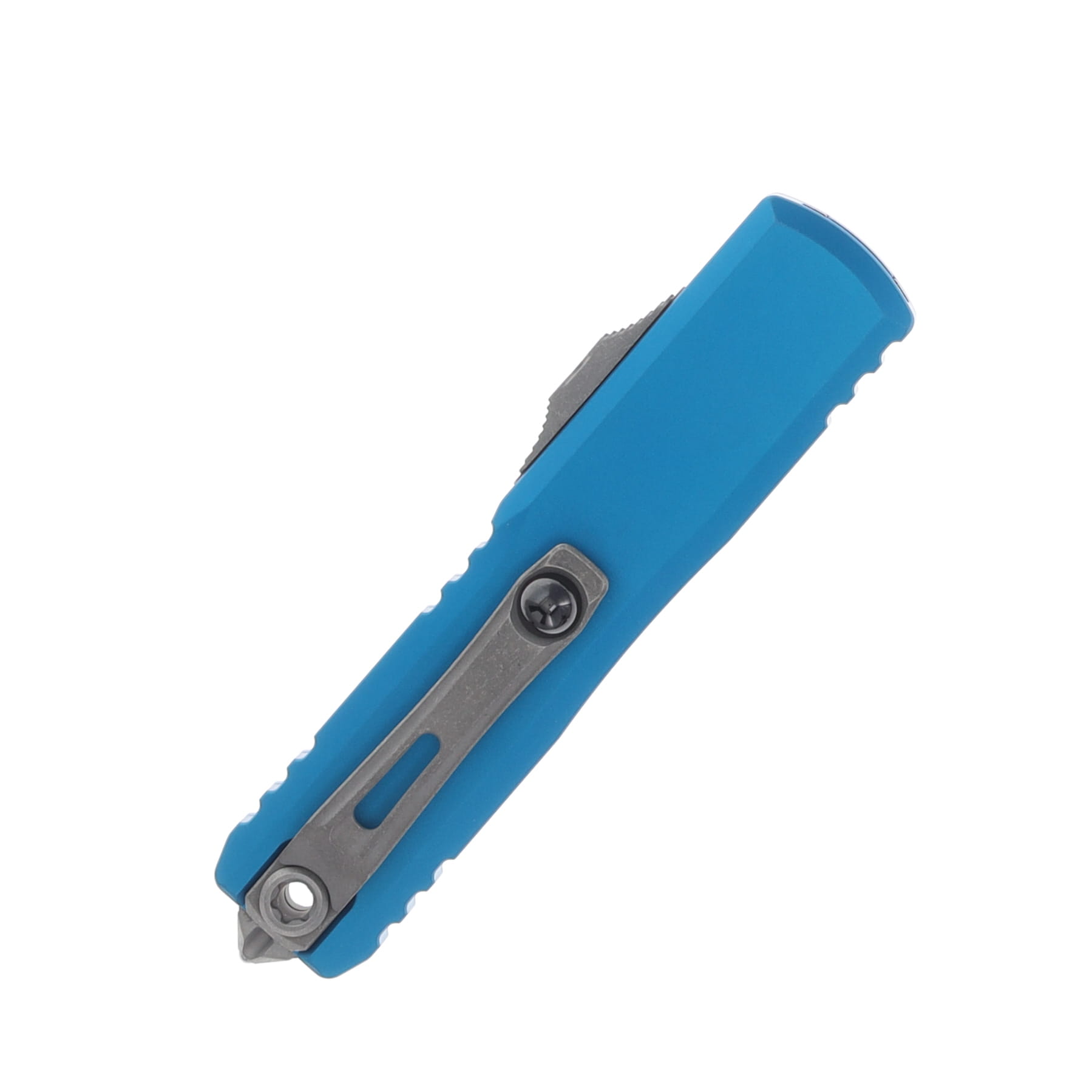 Microtech UTX-85 GEN IV T/E OTF Auto Apocalyptic Standard Blue AUMT1233410APBL View 3