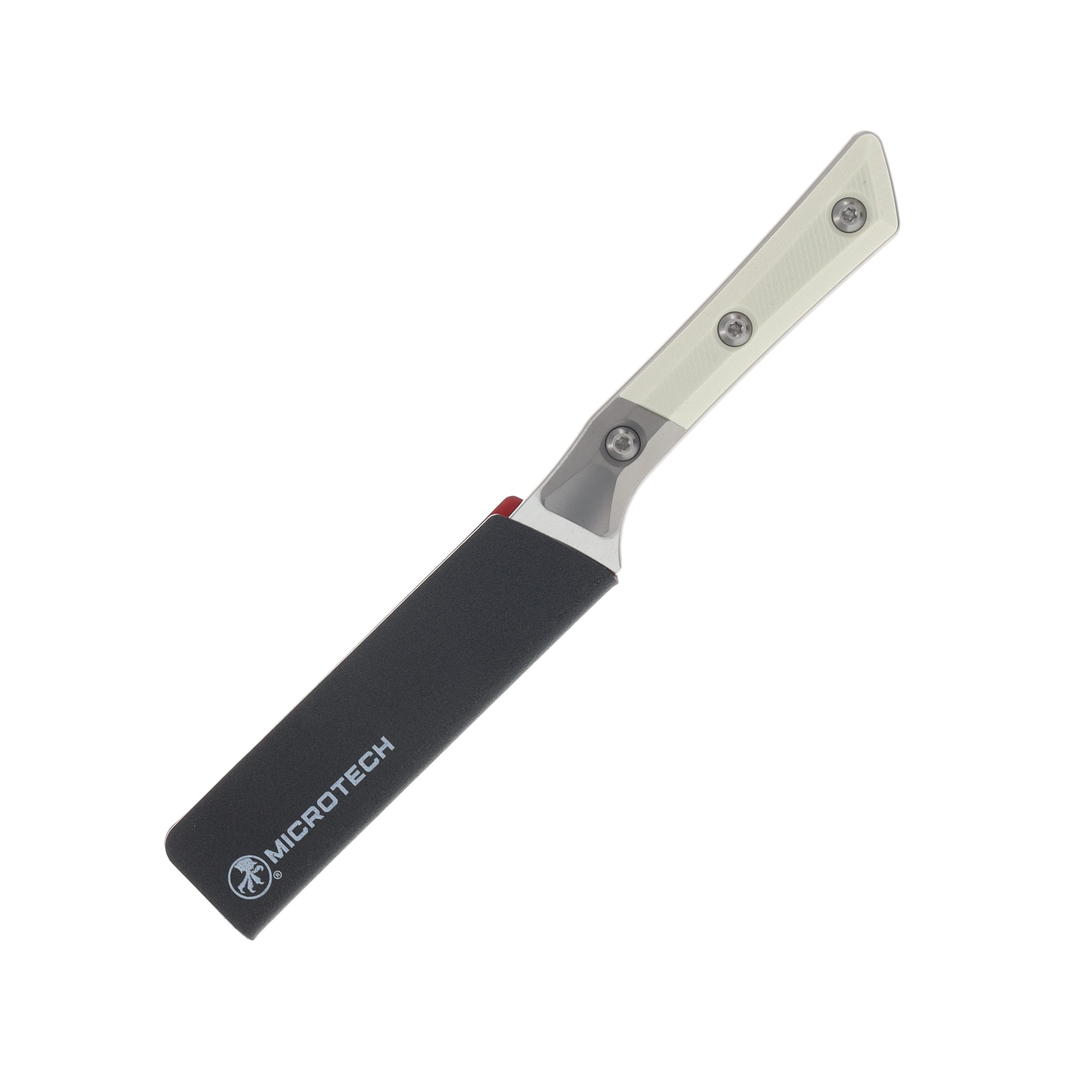 Microtech 4.5in Steak Knife 4Pc Set Stonewash Standard Ivory G-10 MT3600B10SETIV View 8