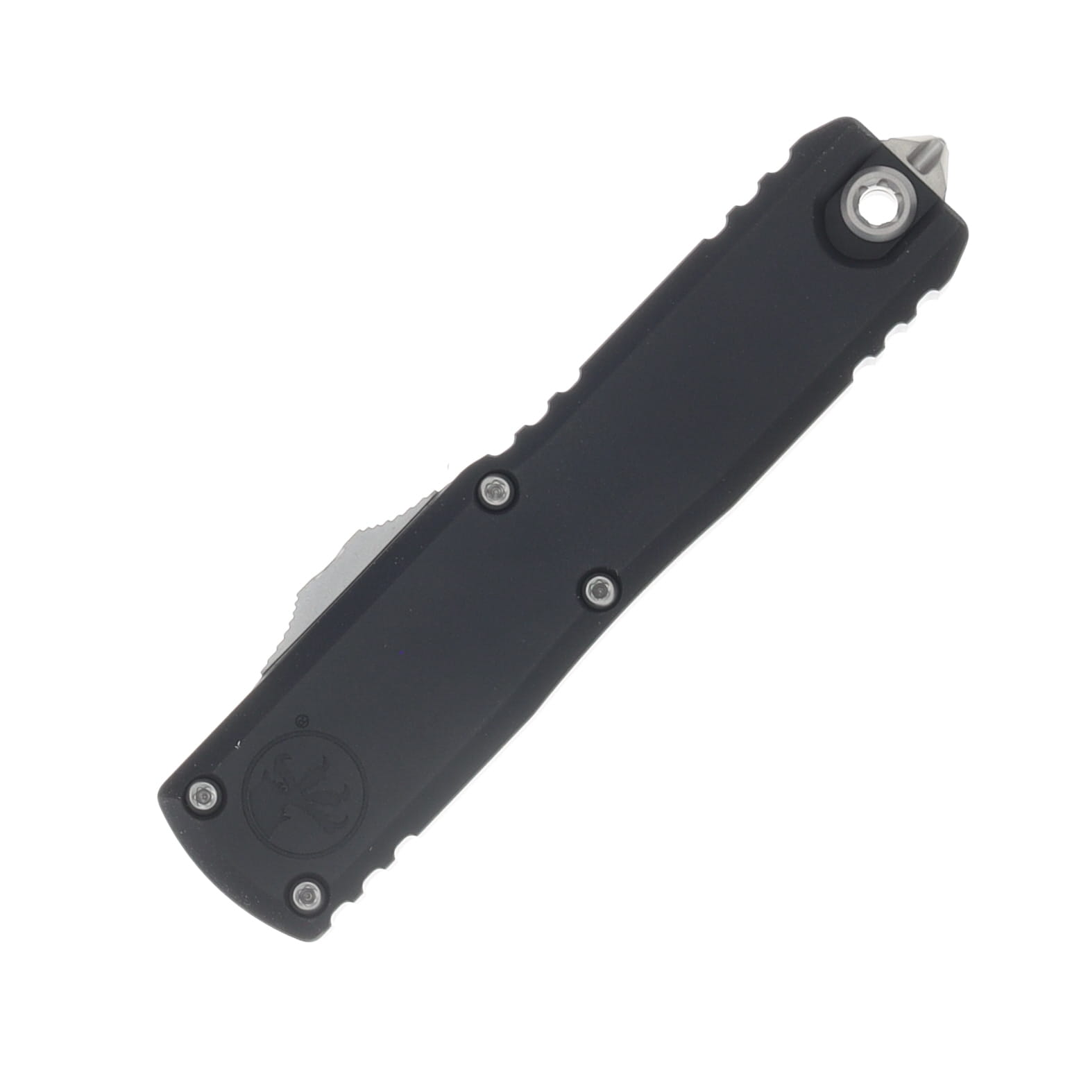 Microtech UTX-85 GEN IV T/E OTF Auto Stonewash Standard Black AUMT1233410 View 4