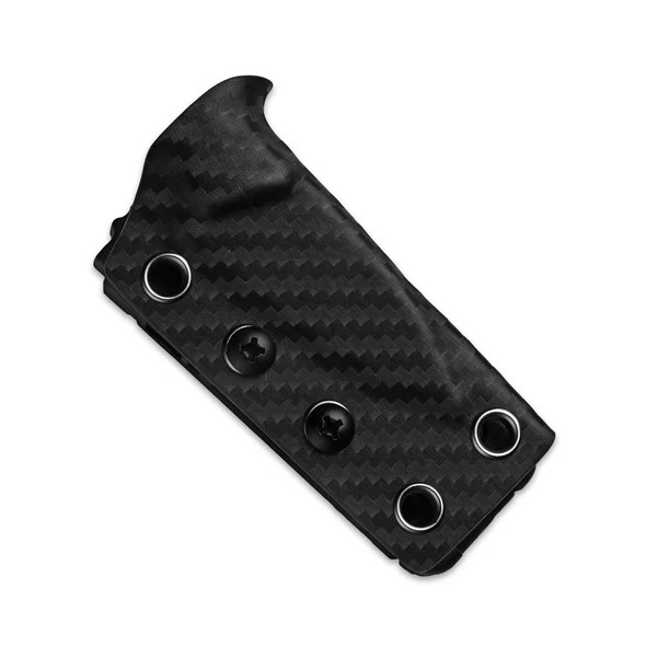Kizer Whiskey Jack Fixed Knife Black G-10-Mkuruti Wood Handle Damascus Blade 1108A2 View 7