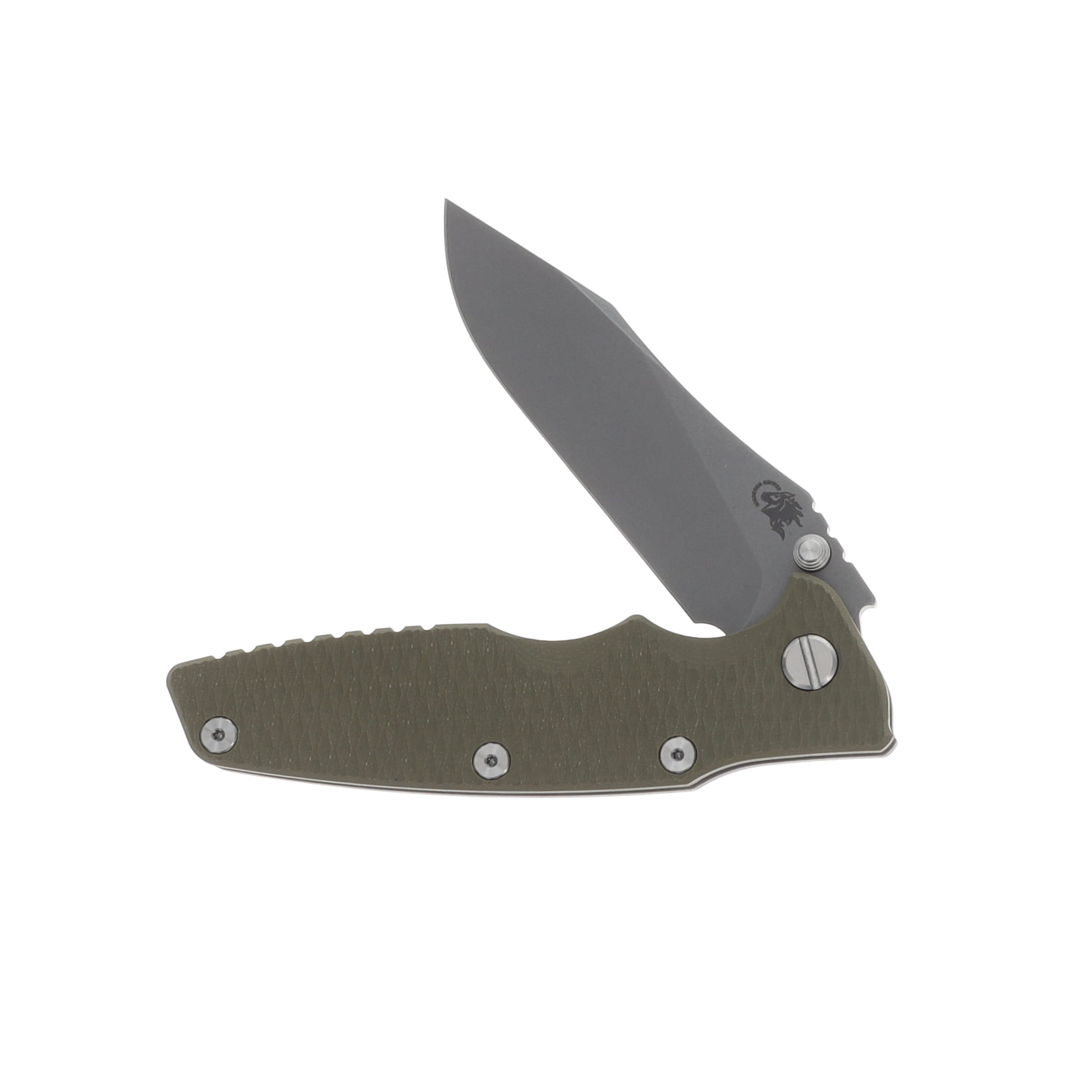 Hinderer 3.5 Eklipse OD Green 3.5in Plain Working Finish Slicer KEK35SLHOTWWFOD View 3