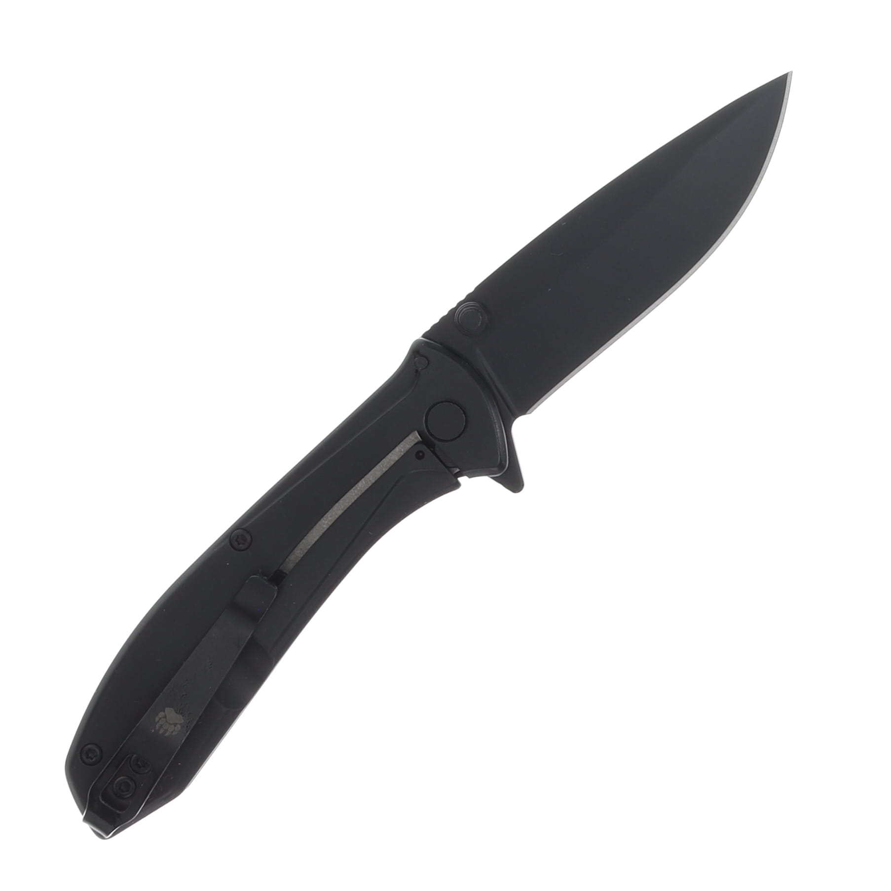 Bear & Son Executive 4" Black Stainless Steel Framelock Assisted Opener BR112ABK View 2