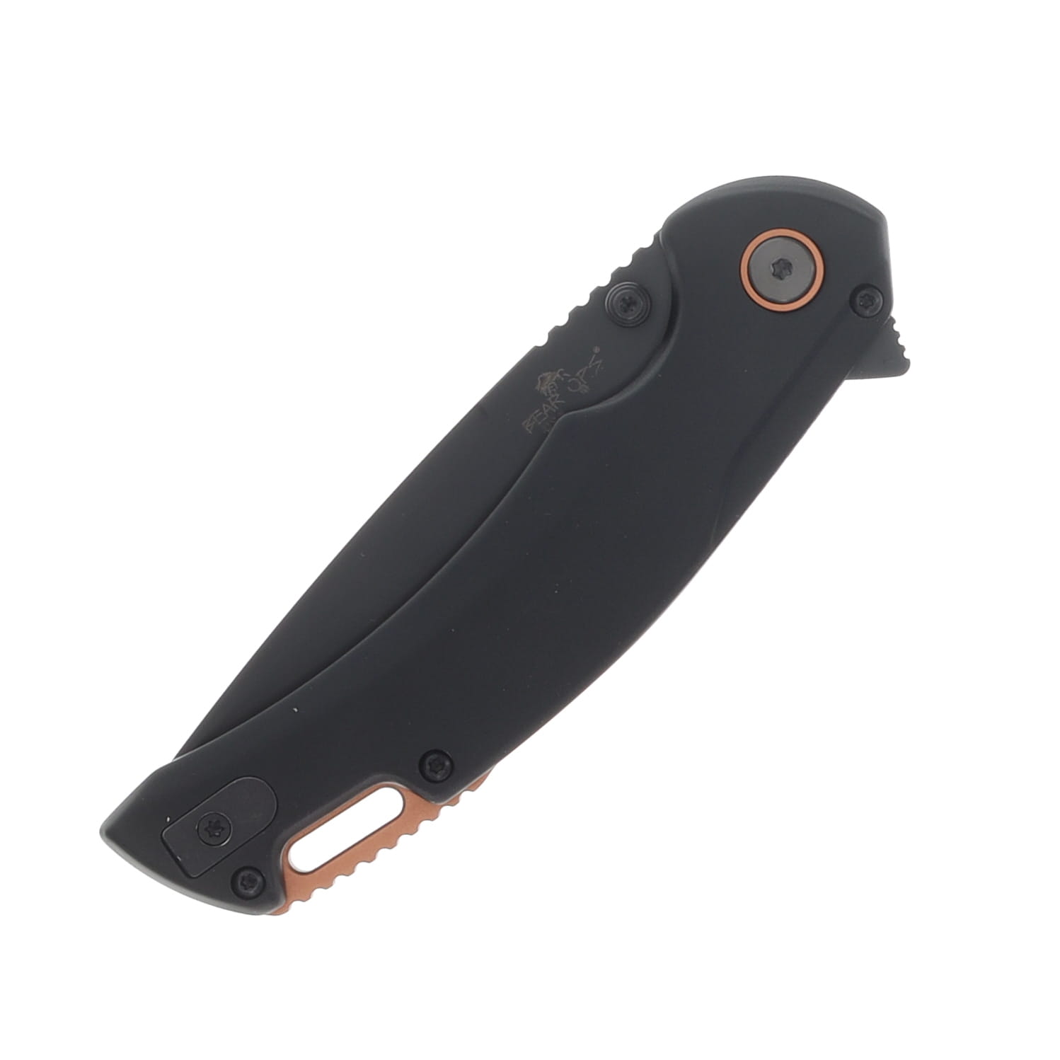 Bear & Son Load Out I Black & Copper Aluminum Handle Black DLC
