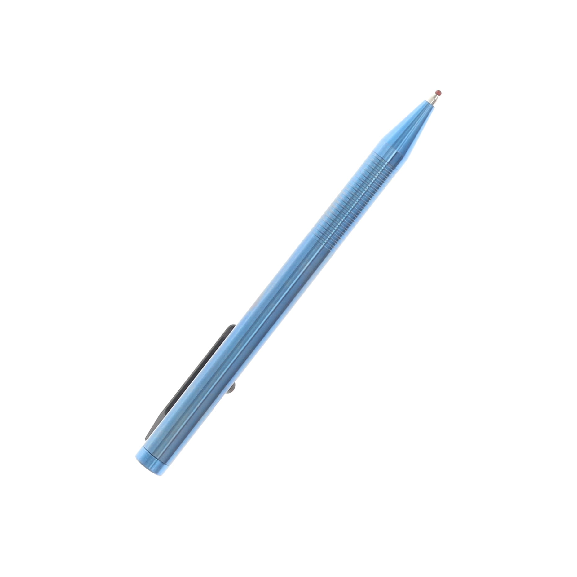 Blackhawk Blue Anodized Titanium Bolt Action Pen BHTIP01BL View 3