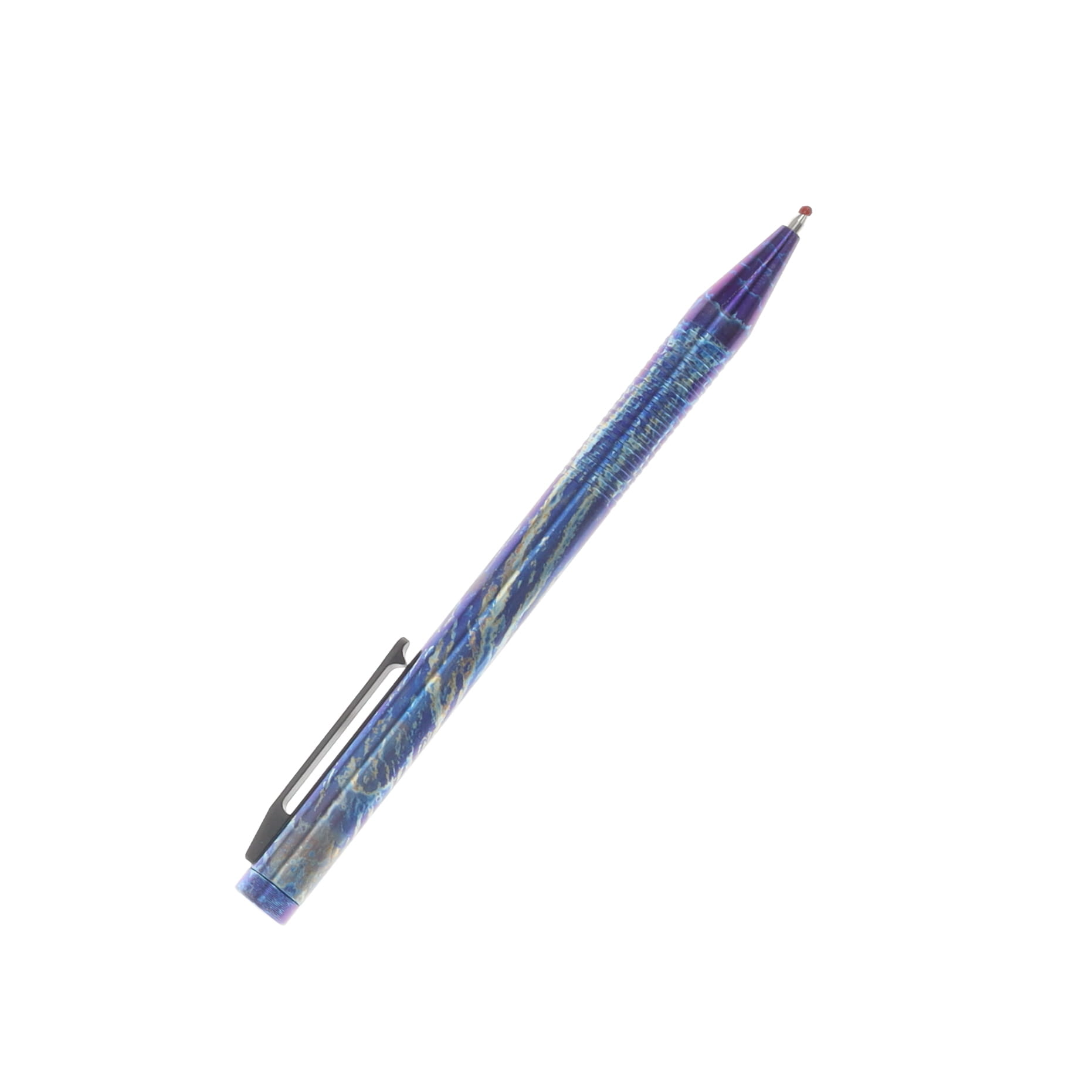 Blackhawk Lightning Pattern Titanium Bolt Action Pen BHTIP01LT View 3