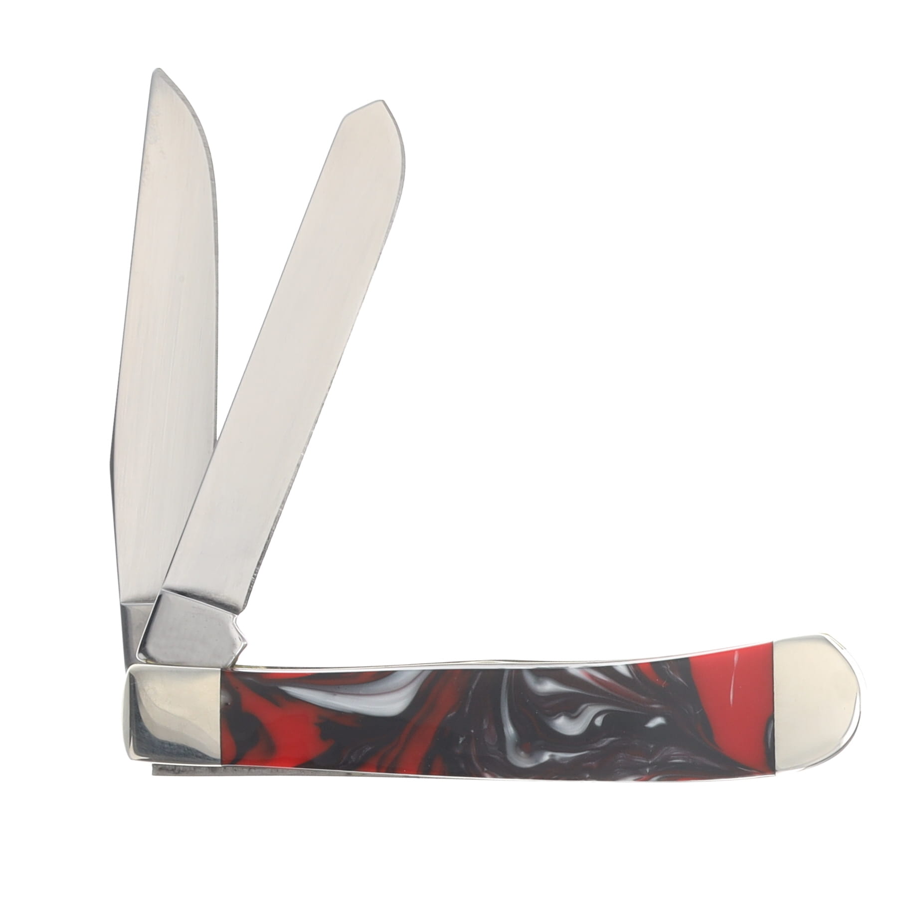 Case XX Premier Edition Man In Black Corelon Trapper Folding Knife CA9254MB View 2