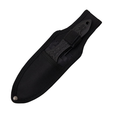 Black Dragon 9" Throwing Knife Set NTAB1BK View 6