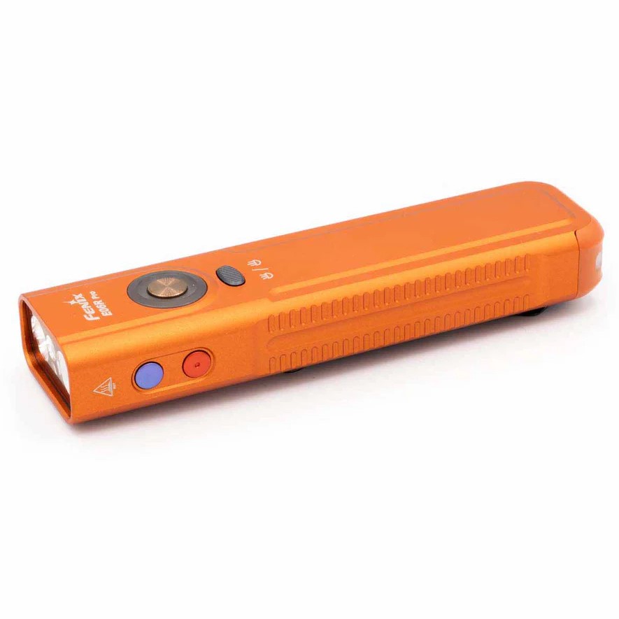 Fenix E06R Pro Keychain Flat Flashlight Orange - 1600 Lumens FENE06R-PROORG View 1