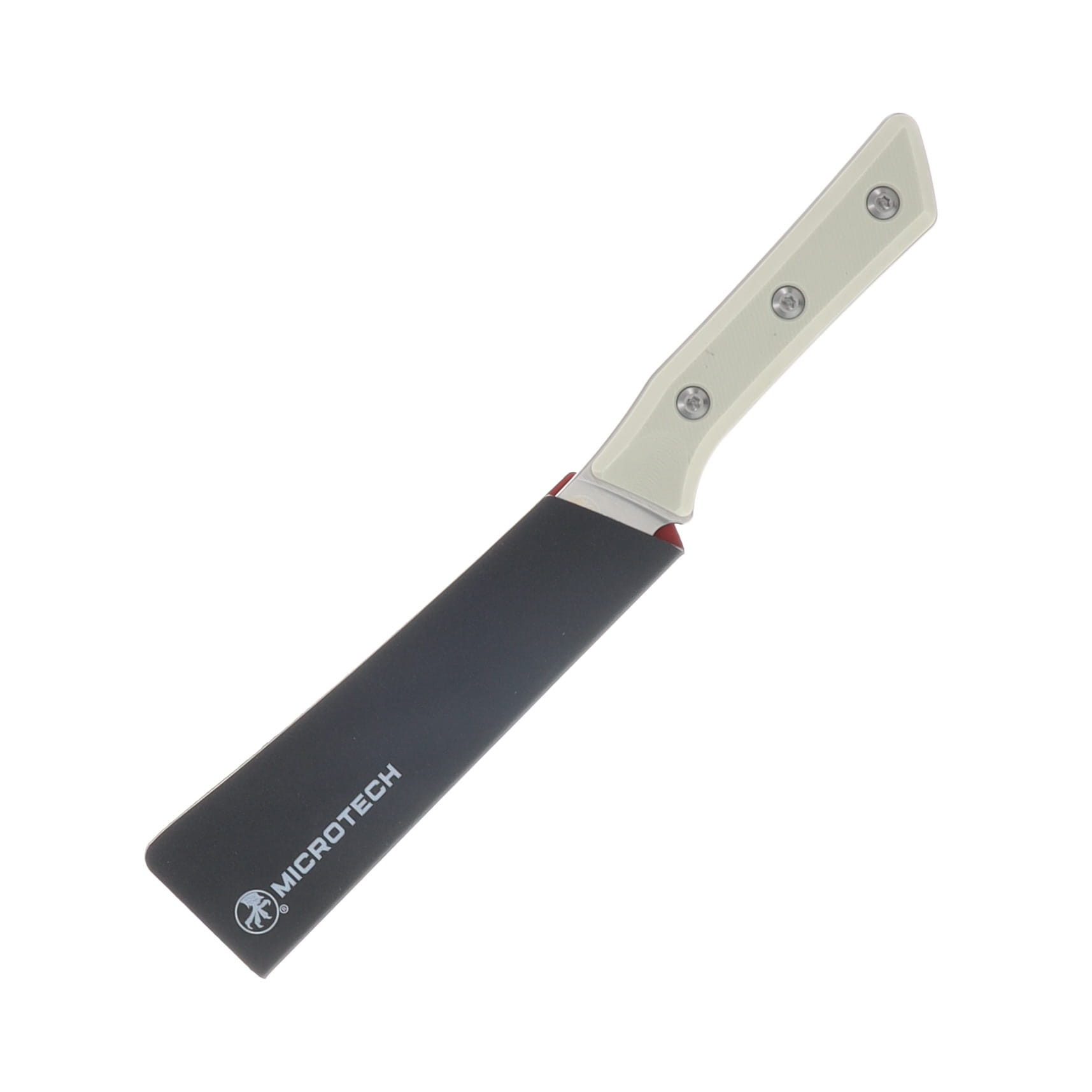 Microtech Boning Knife Ivory 6.12in Plain Stonewash Boning MT310010IV View 4