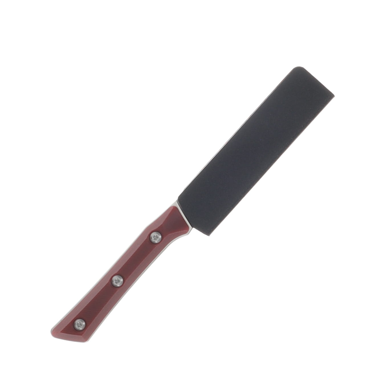 Microtech Paring Knife Merlot 3.5in Plain Stonewash Paring MT350010MR View 4