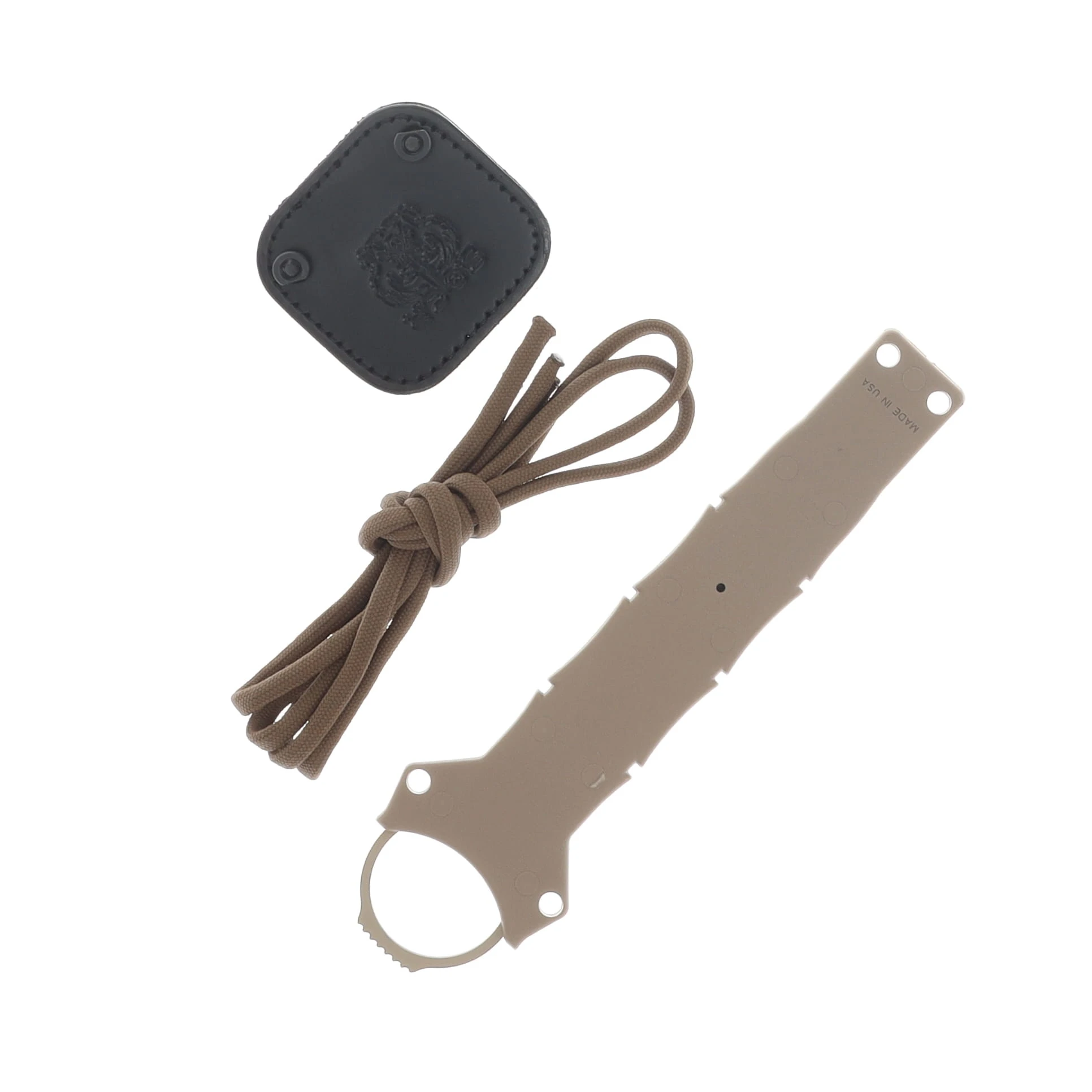 Benchmade SOCP Fixed Blade Mini-Spear Point Desert Sand Cerakote - Tan Sheath BM177SN View 4