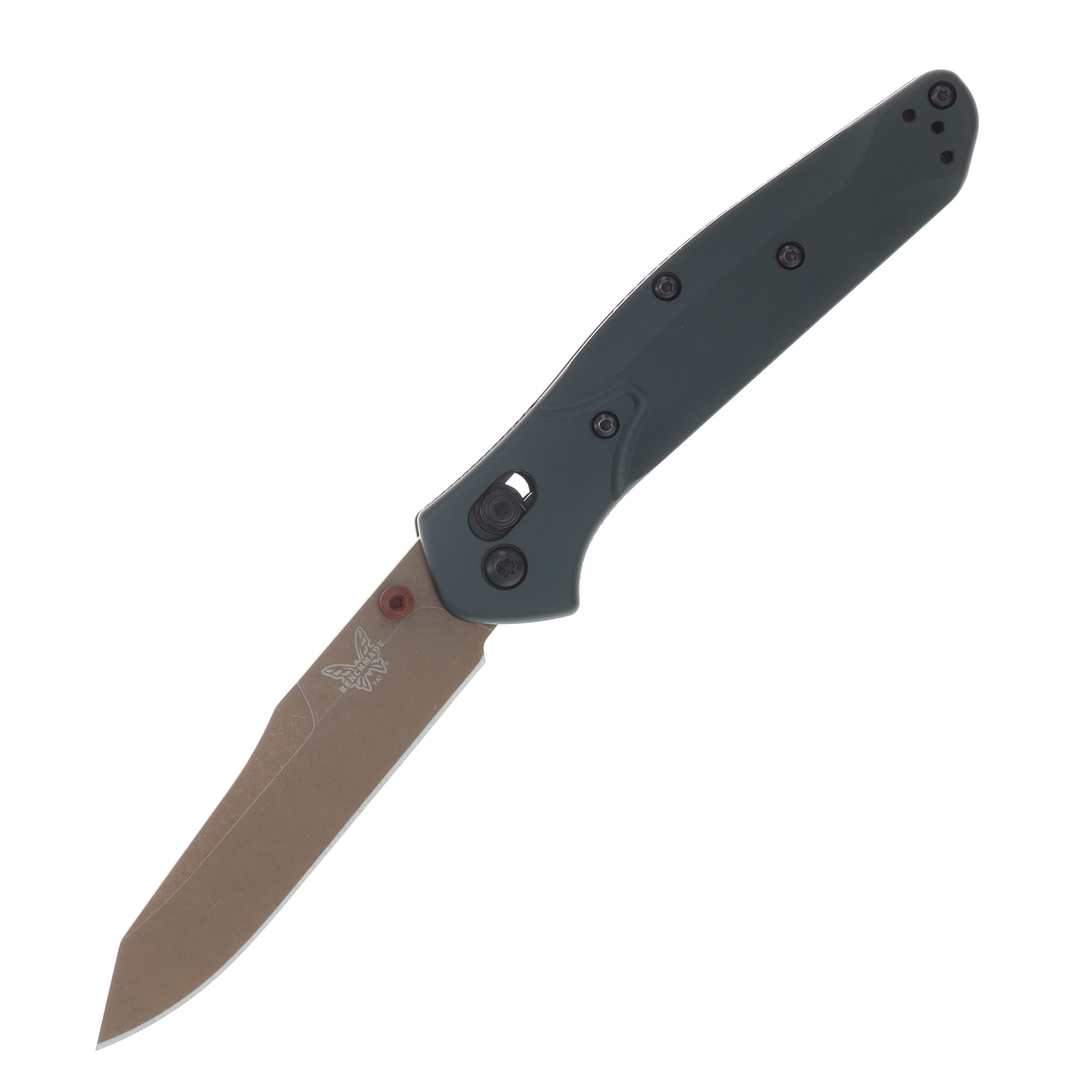 Benchmade Osbourne Folding Knife Taiga Green Aluminum Handle S90V