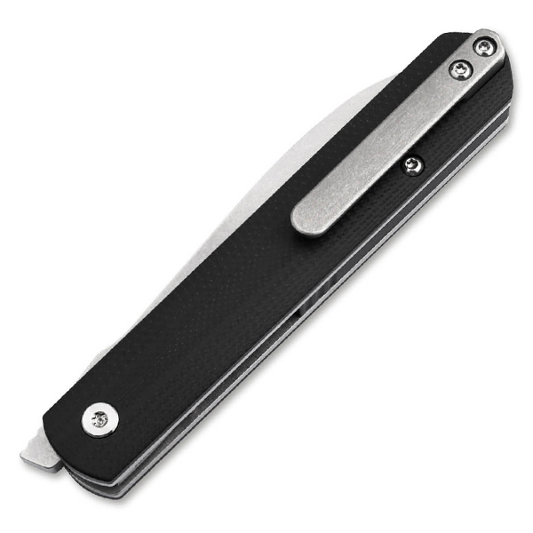 Boker Plus Fructis Folding Knife Black G-10 Handle Nitro-V Blade View 2