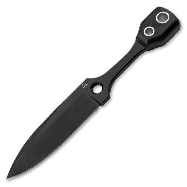 Boker Plus Fafo Fixed Knife Black G-10 Handle Black 440C Blade BK02BP0021 View 1