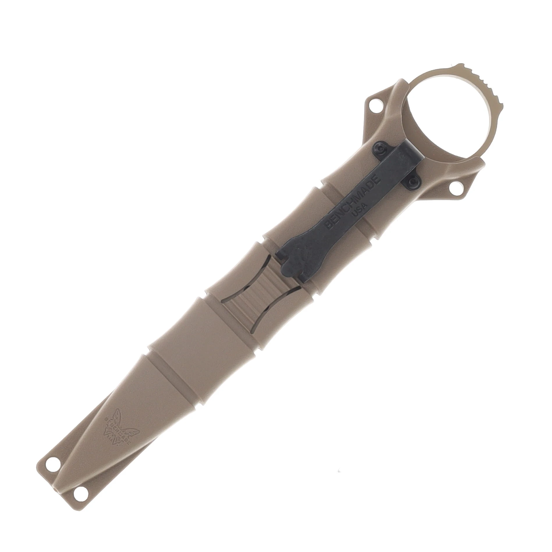 Benchmade SOCP Dagger Fixed Blade FDE Cerakote Tan Sheath BM174SN View 8