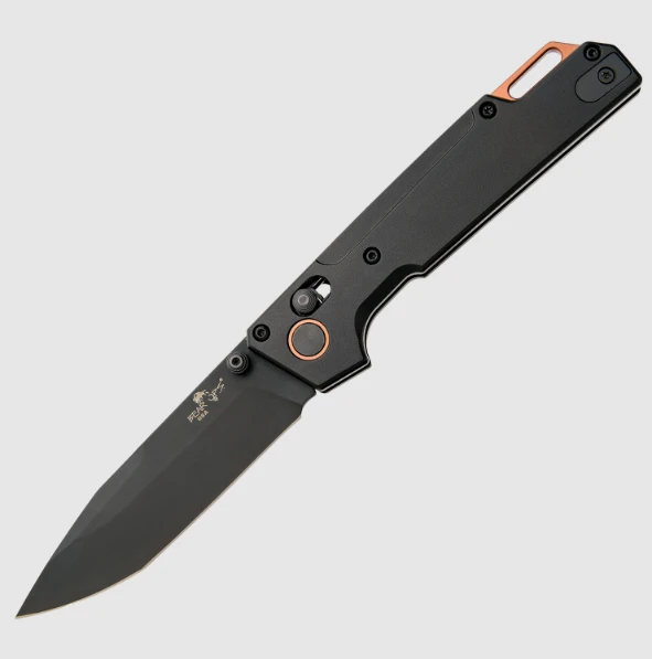 Bear & Son Bear OPS Teeth Nekamas Black - Copper 3.25in Plain Black Tanto MC-1000-ALBK-BSR View 1