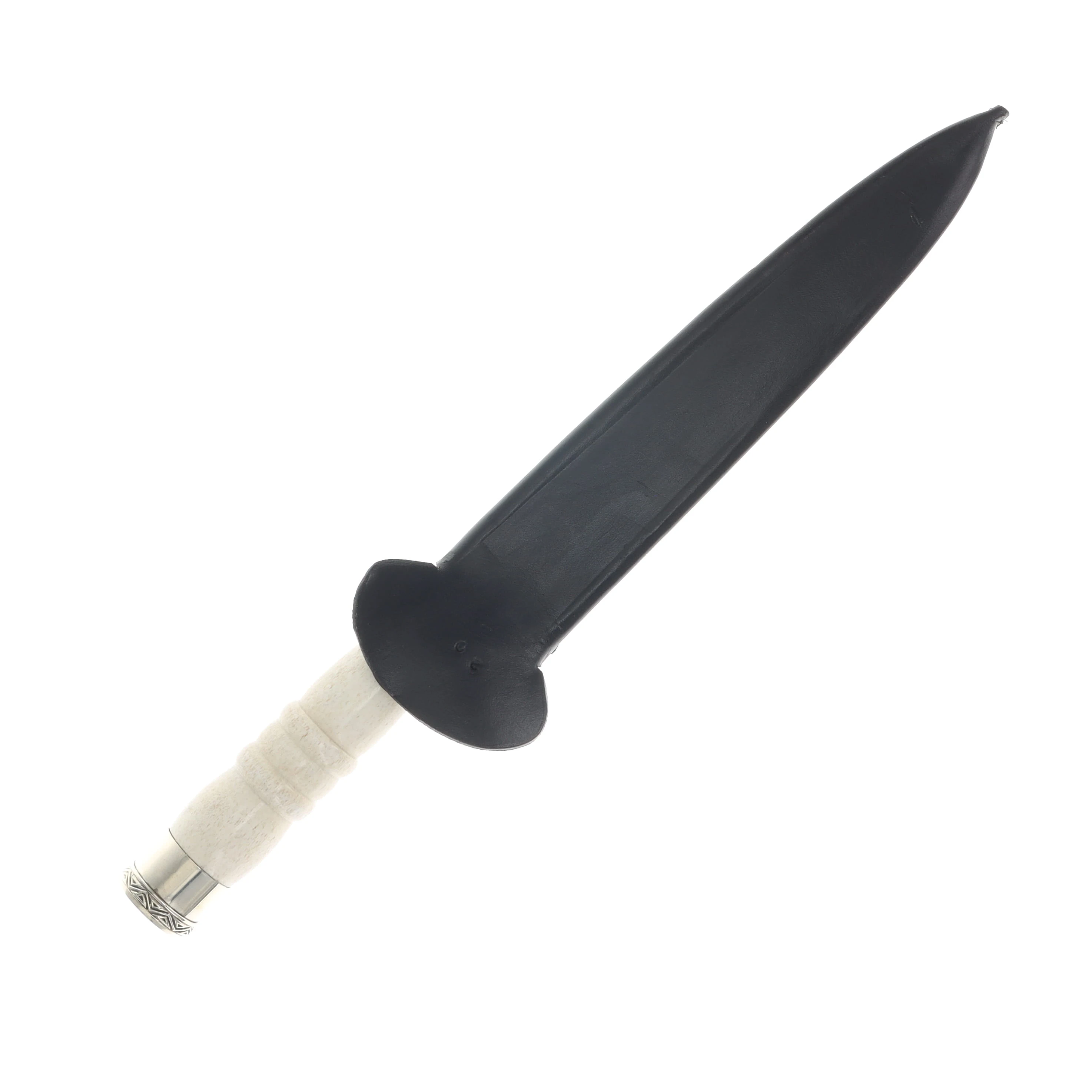 Patagon Knives Gaucho Fixed Knife Colt Bone Handle 8in Spear Point Blade W/Sheath GK-CBH-20 View 4