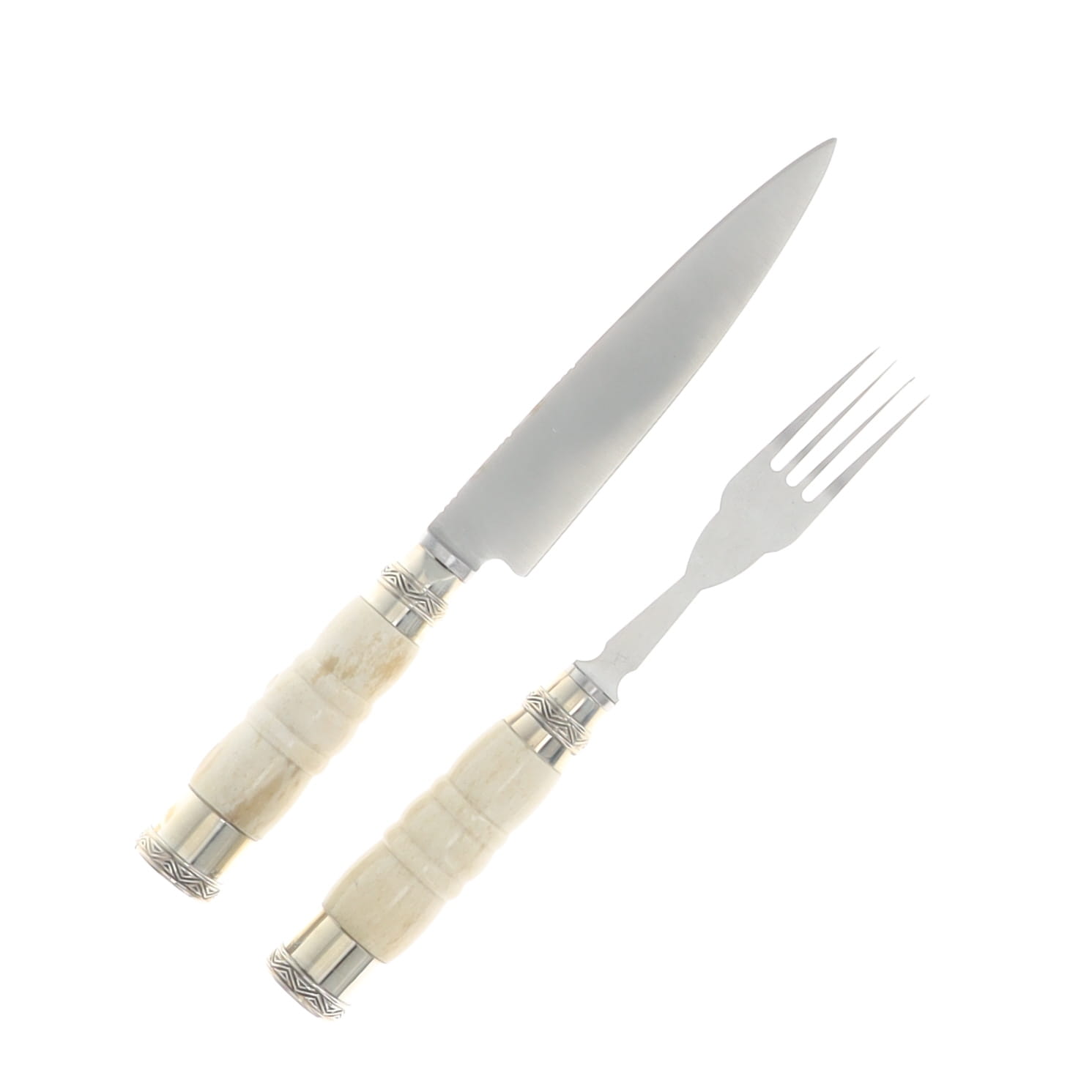 Patagon Knives 12PC Cutlery Set Colt Bone Handle CS-CBH-06 View 4