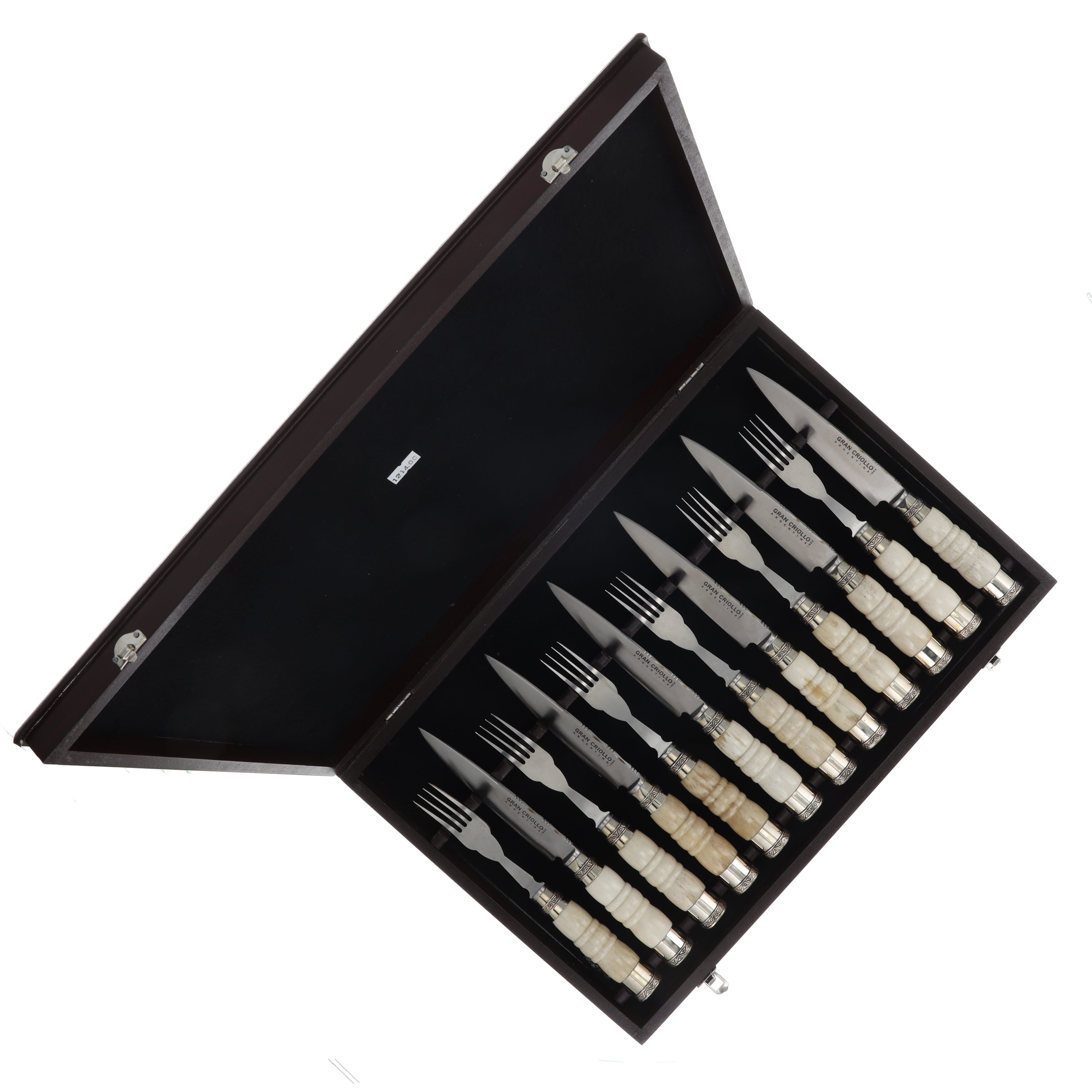 Patagon Knives 12PC Cutlery Set Colt Bone Handle CS-CBH-06 View 6