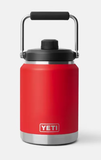 Yeti Rambler Half Gallon Jug 2.0 Rescue Red 21071502952 View 1