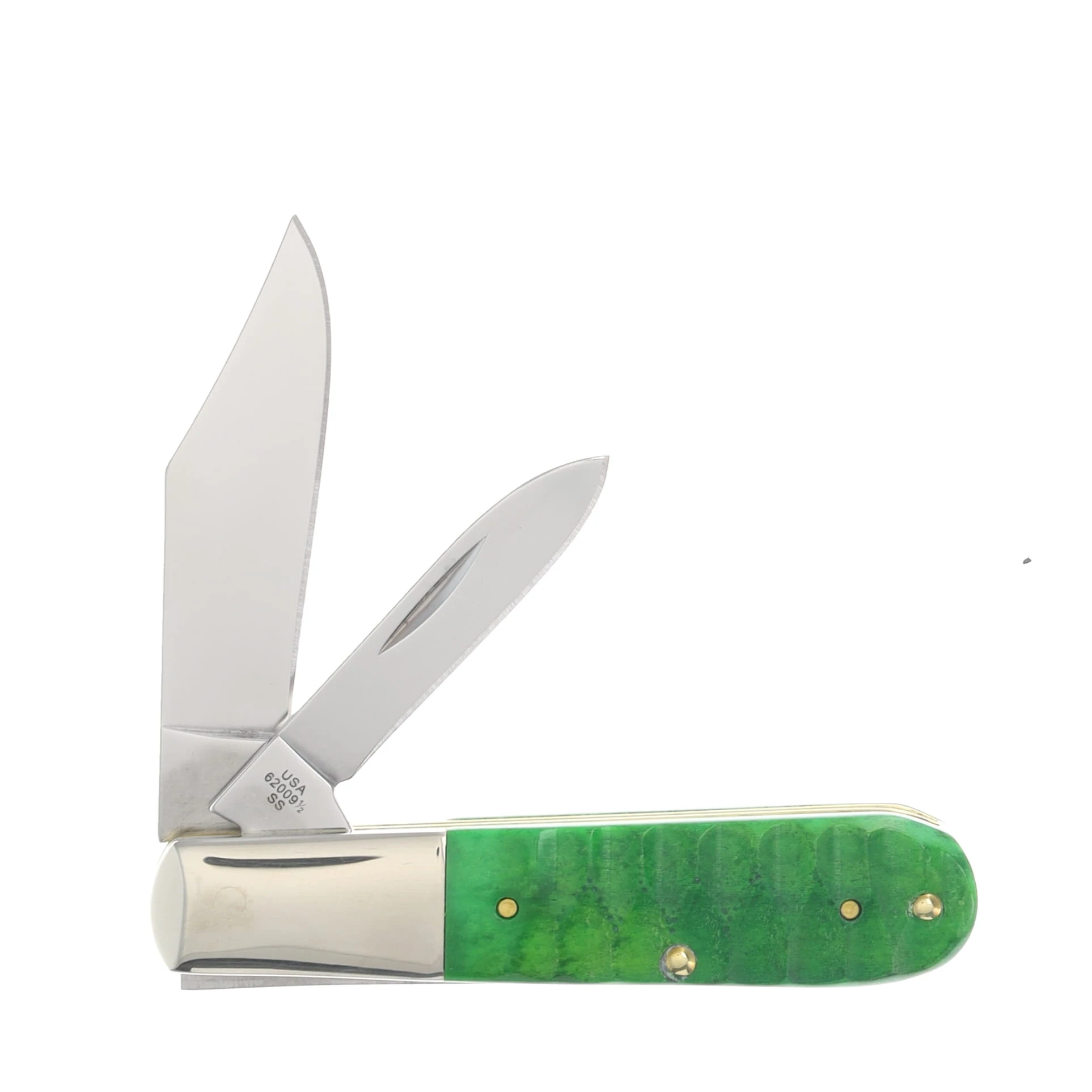 Case Bright Green Bone Gator Jig Barlow CA11443 View 2