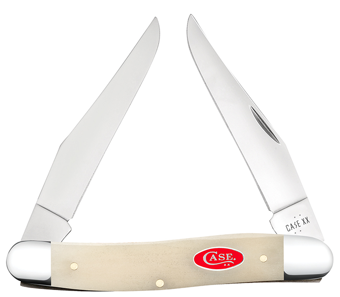 Case XX Natural Bone Muskrat Folding Knife CA14022 View 1