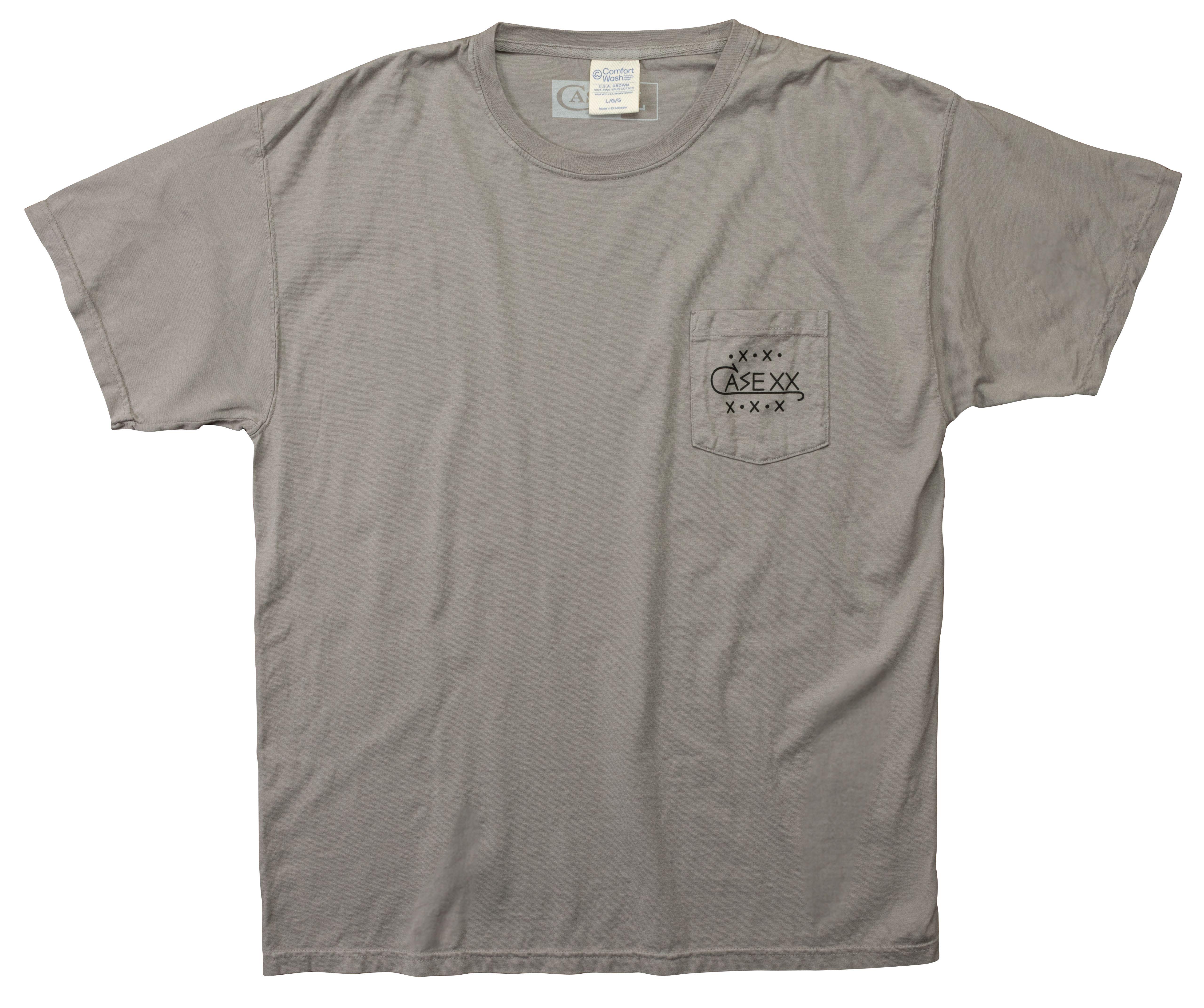 Case Concrete Grey Pocket T-Shirt - 2X-Large CA41209 View 1