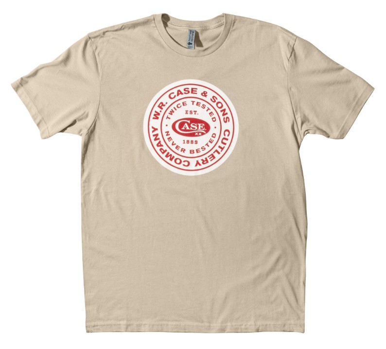 Case Tan T-Shirt - X-Large CA41223 View 1
