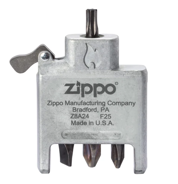 Case Zippo Bit Safe Screwdriver - Black Matte Lighter Case CA50298 View 10