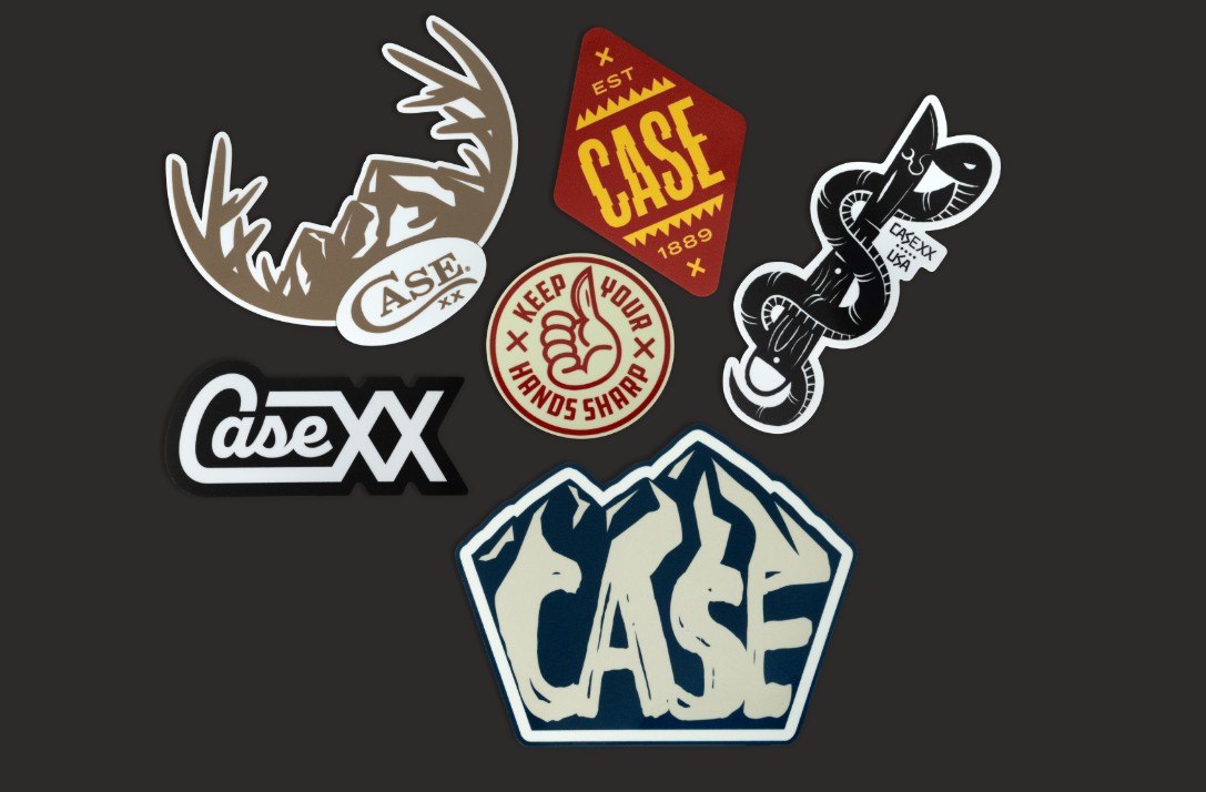 Case 2026 Case Sticker Pack (Set of 6) - Various Designs View 7