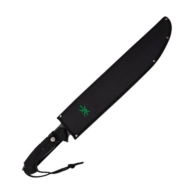 Tac Xtreme Guthook Machete 17.5in Plain Black Machete View 5
