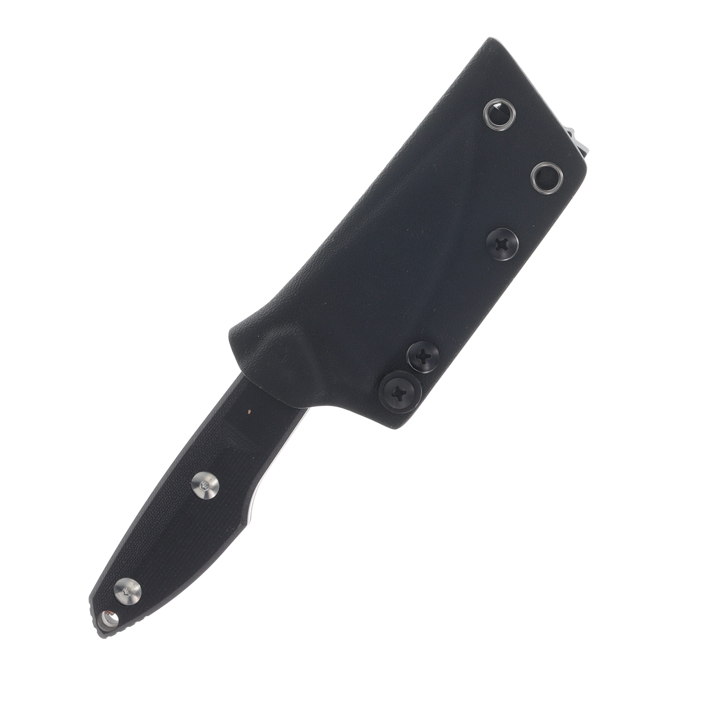 Kizer Splinter Fixed Blade Black G-10 Handle Satin AEB-L Drop Point Blade 1087A1 View 8