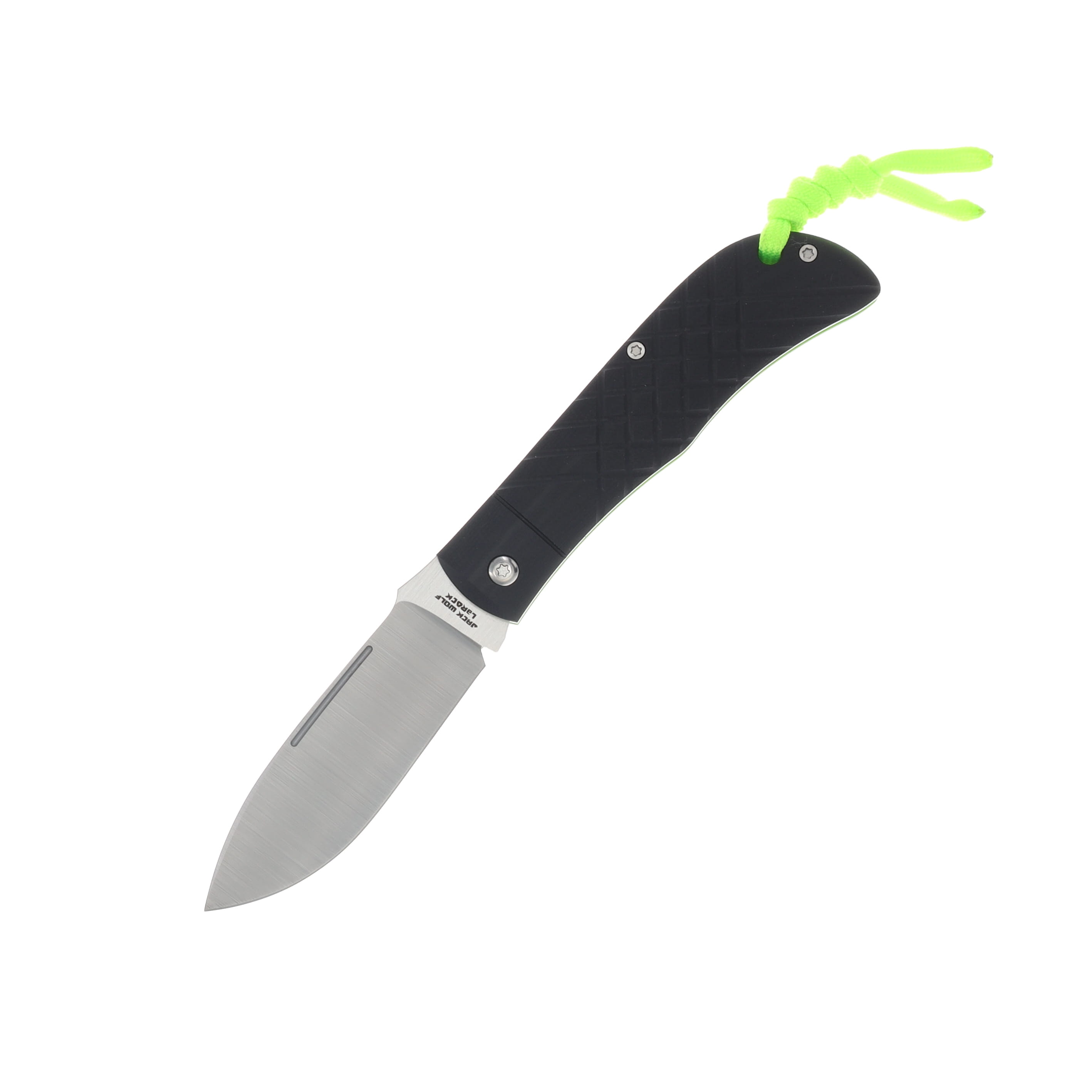 Jack Wolf Timber Jack Cross Hatch 2 Folding Knife G-10 TIMBE-01-G10-BLK-CH2 View 1