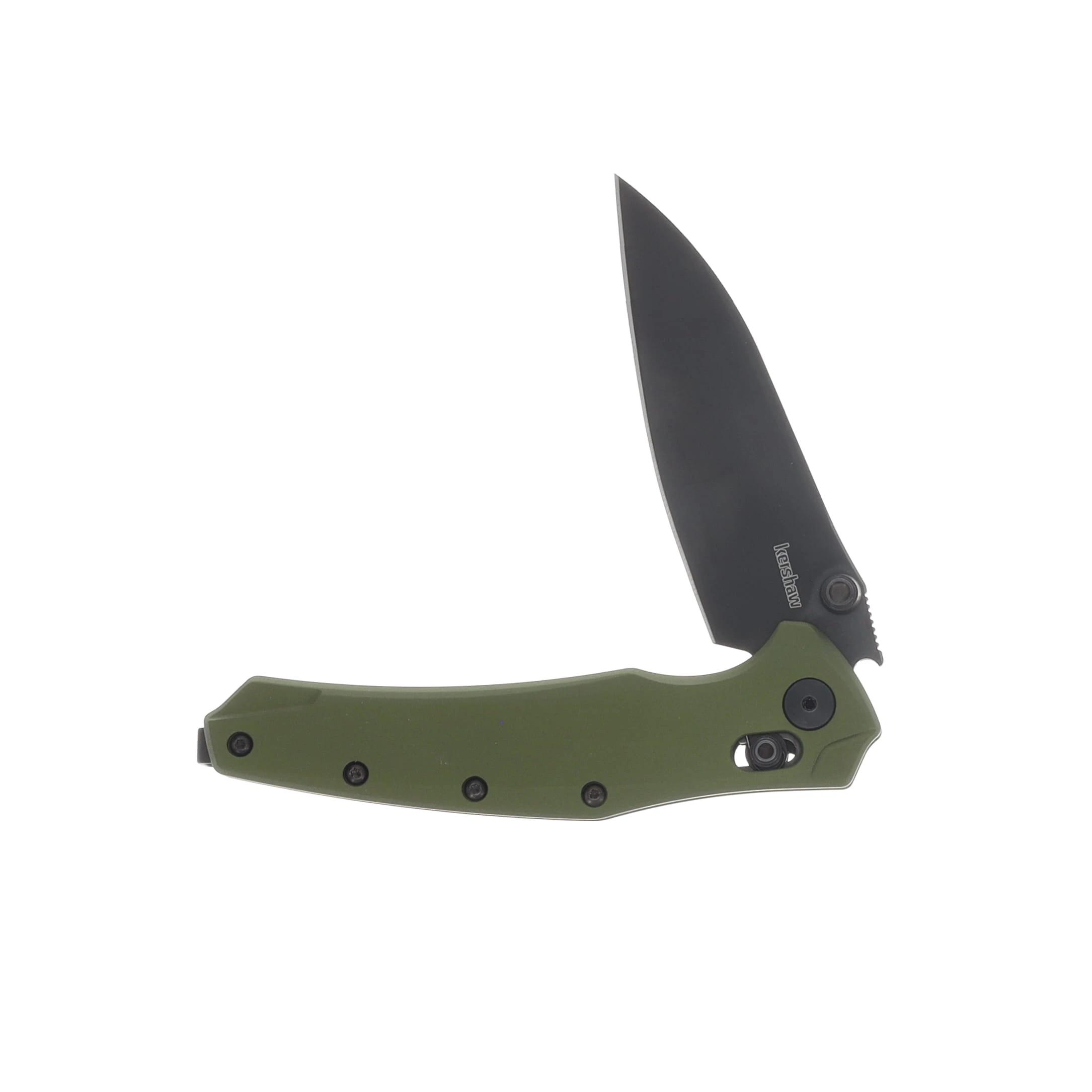 Kershaw Bareknuckle Duralock Folding Knife PVD Magnacut/OD Green KS6777 View 3