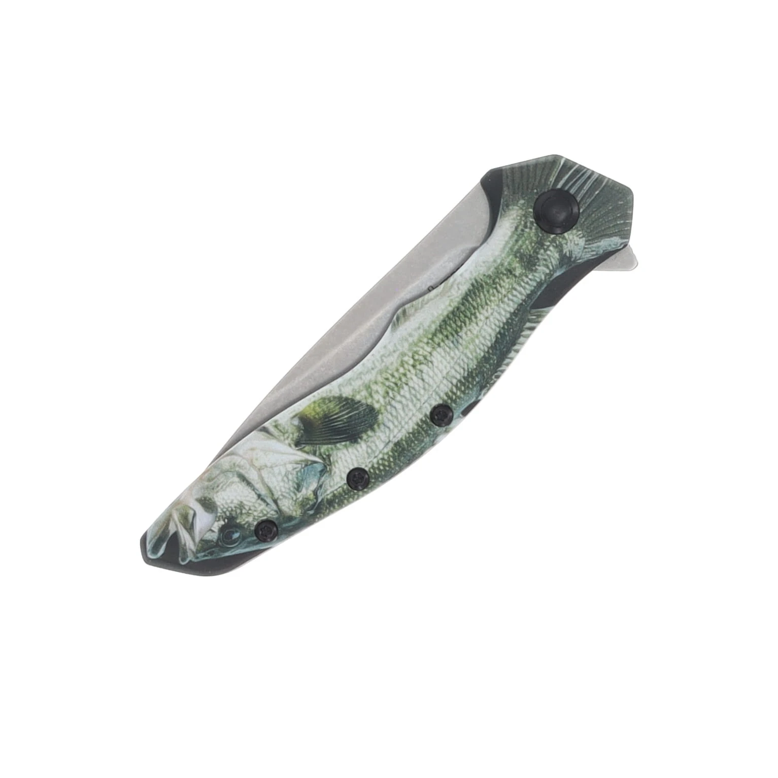 Kershaw Shoreline Bass Handle Stonewashed 8Cr13MoV Blade KS1845BASS View 4