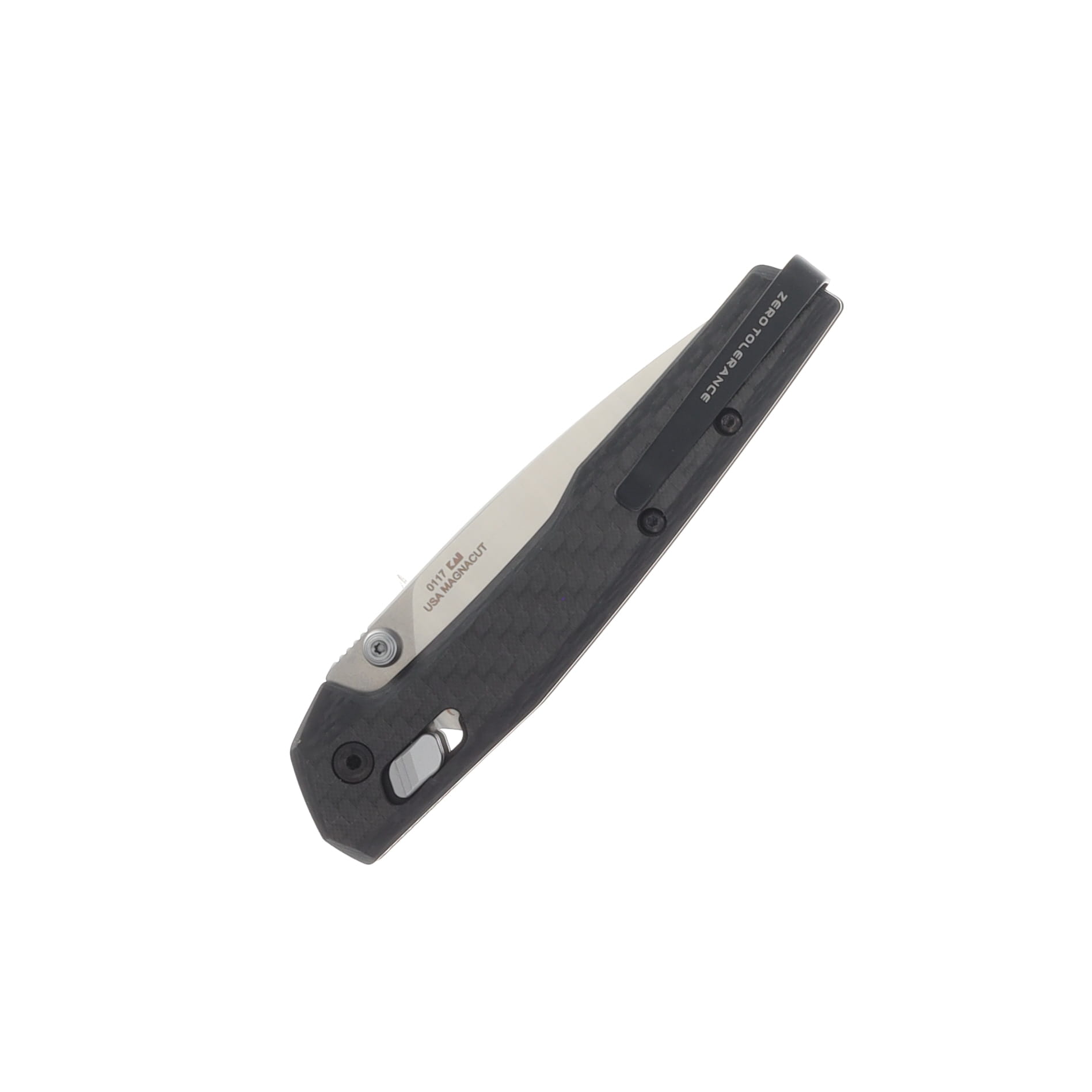 Zero Tolerance 0117 Folding Knife 3.3in Plain Dual Finish Drop Point ZT0117 View 4