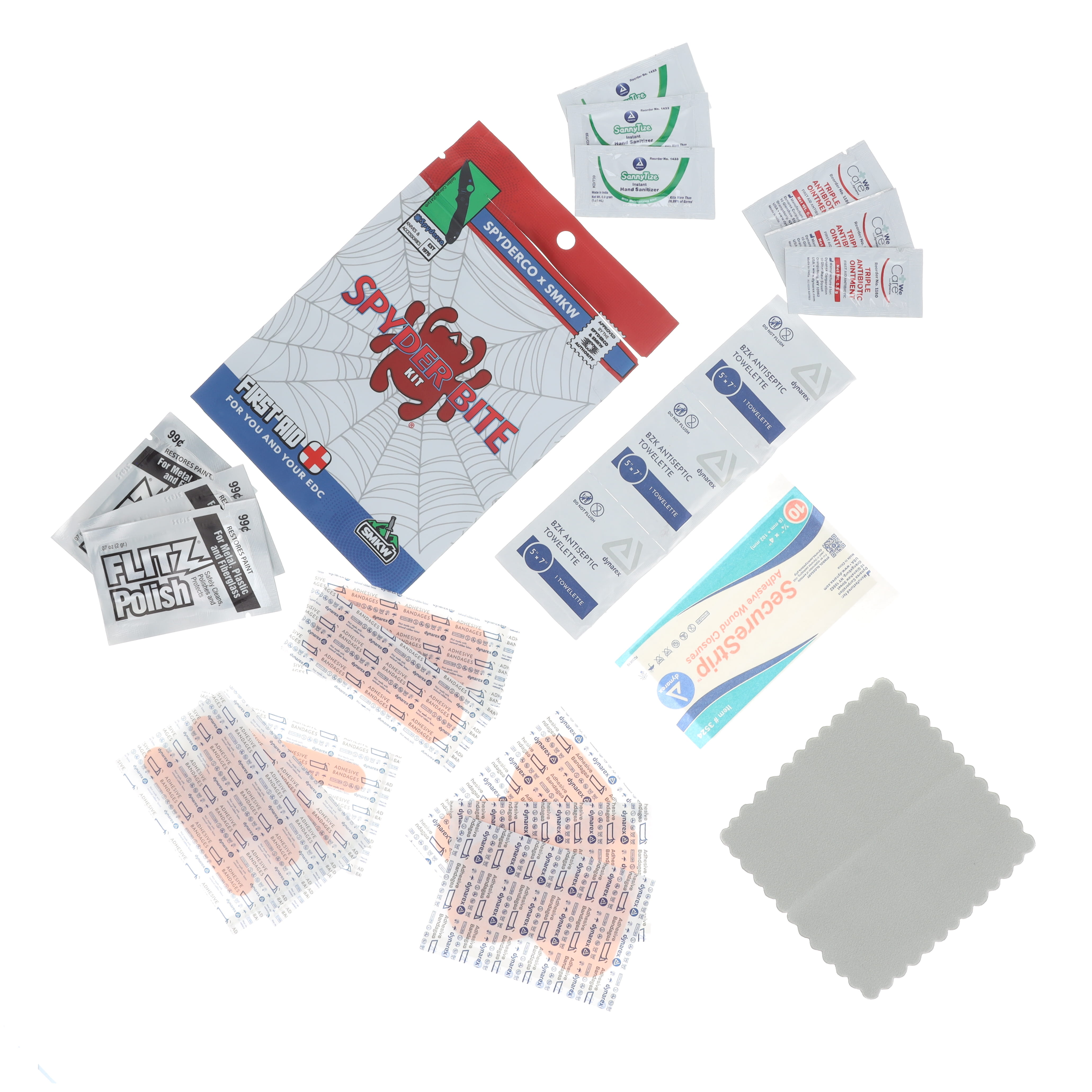 Spyderco SMKW Exclusive Spyder Bite First Aid Kit SPCK01 View 2