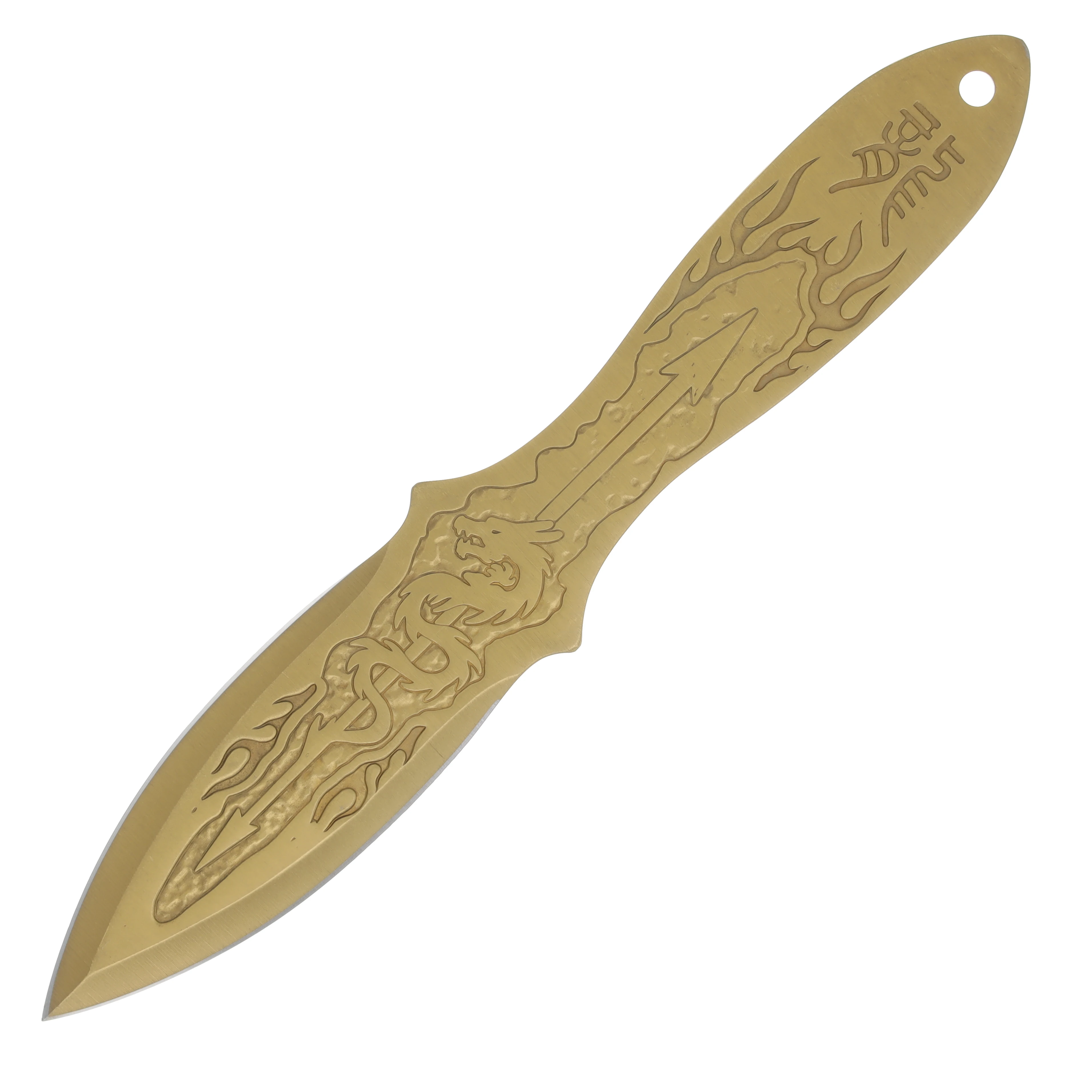 Bushido 9" Multicolor Throwing Knife Set NTAB1M View 7